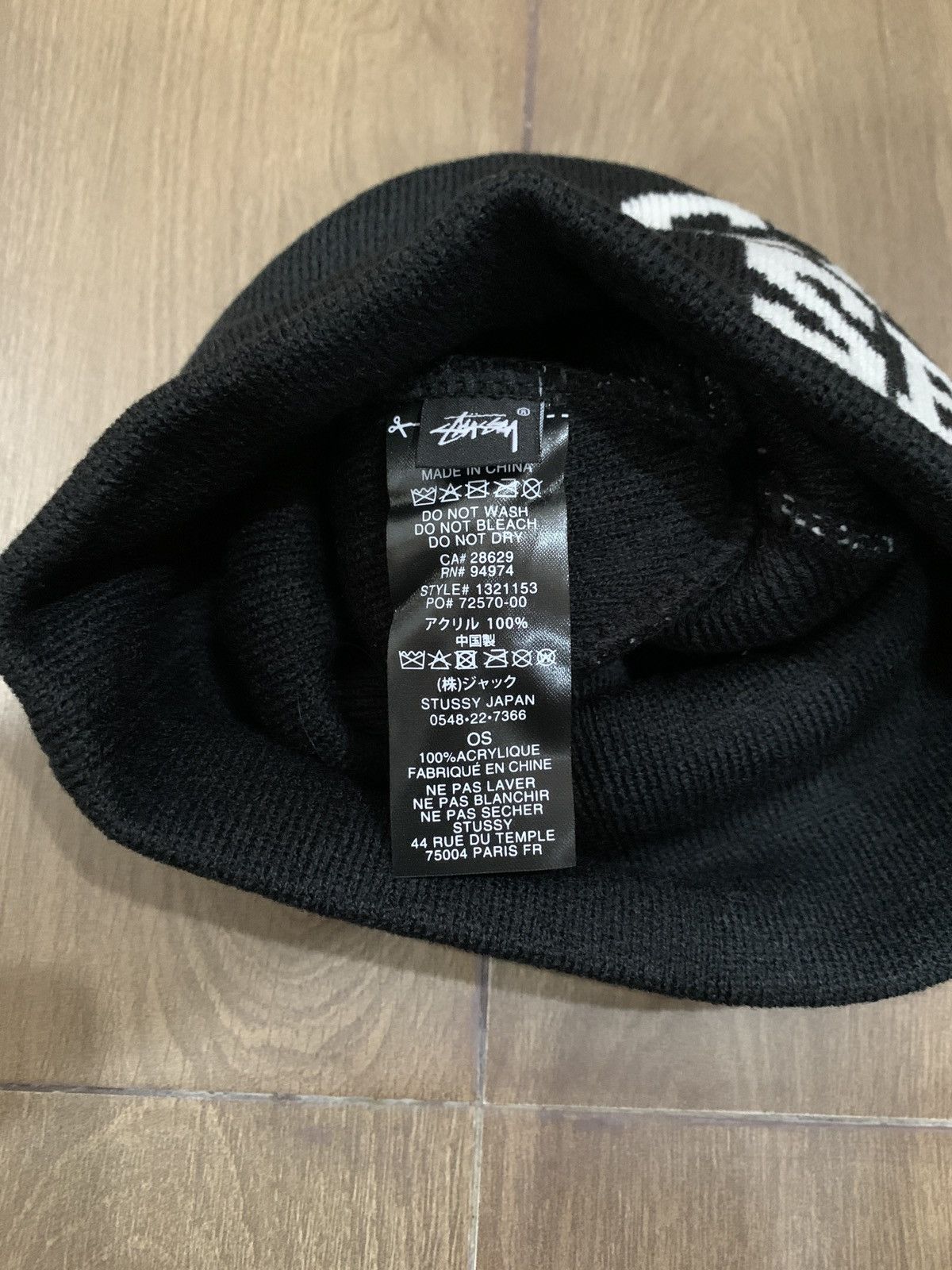Stussy Stussy beanie Sport jacquard Size ONE SIZE - 4 Thumbnail