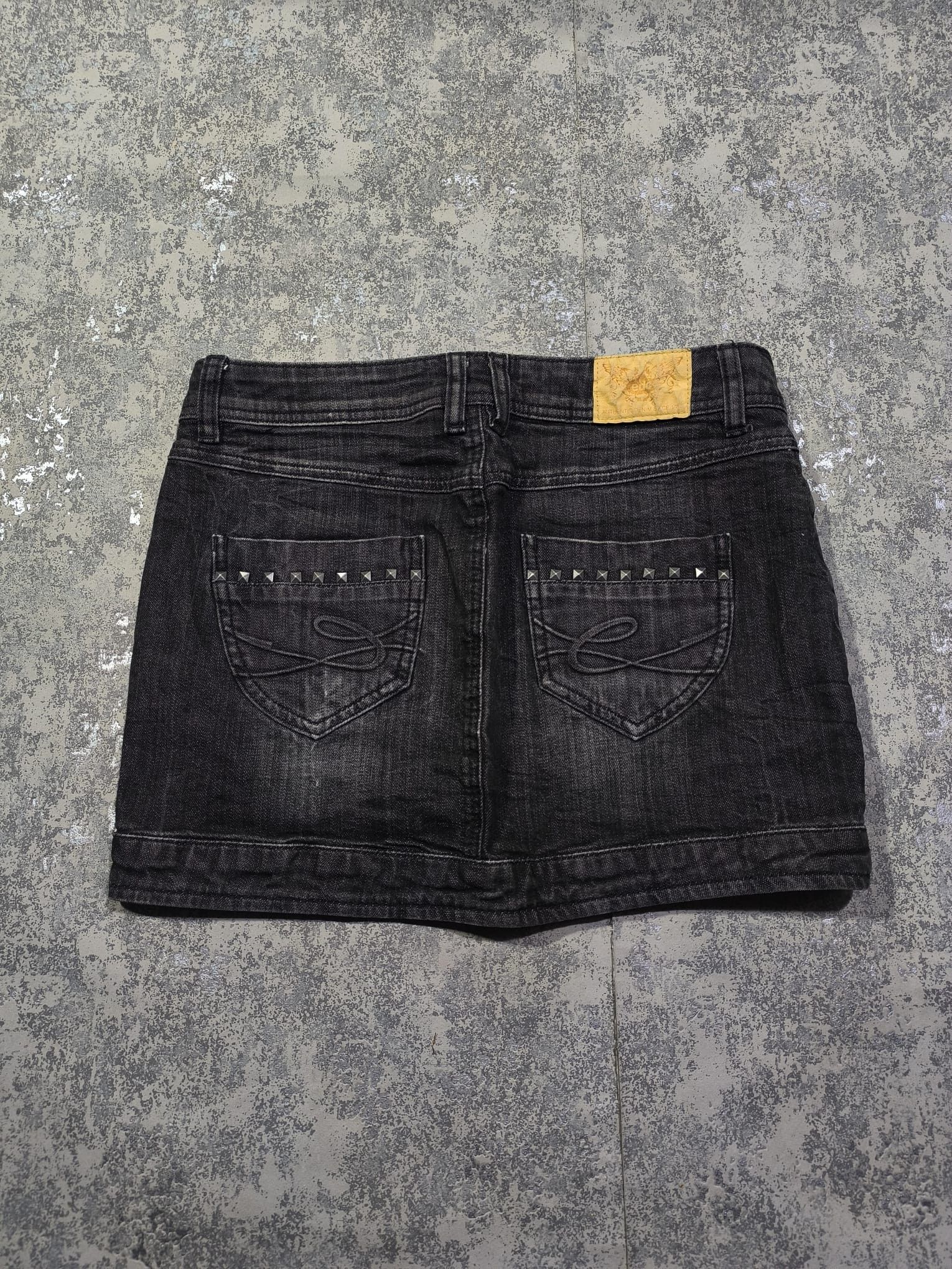 Hysteric Glamour vtg grunge y2k studded emo mini skirt cargo Size 30" / US 8 / IT 44 - 2 Thumbnail