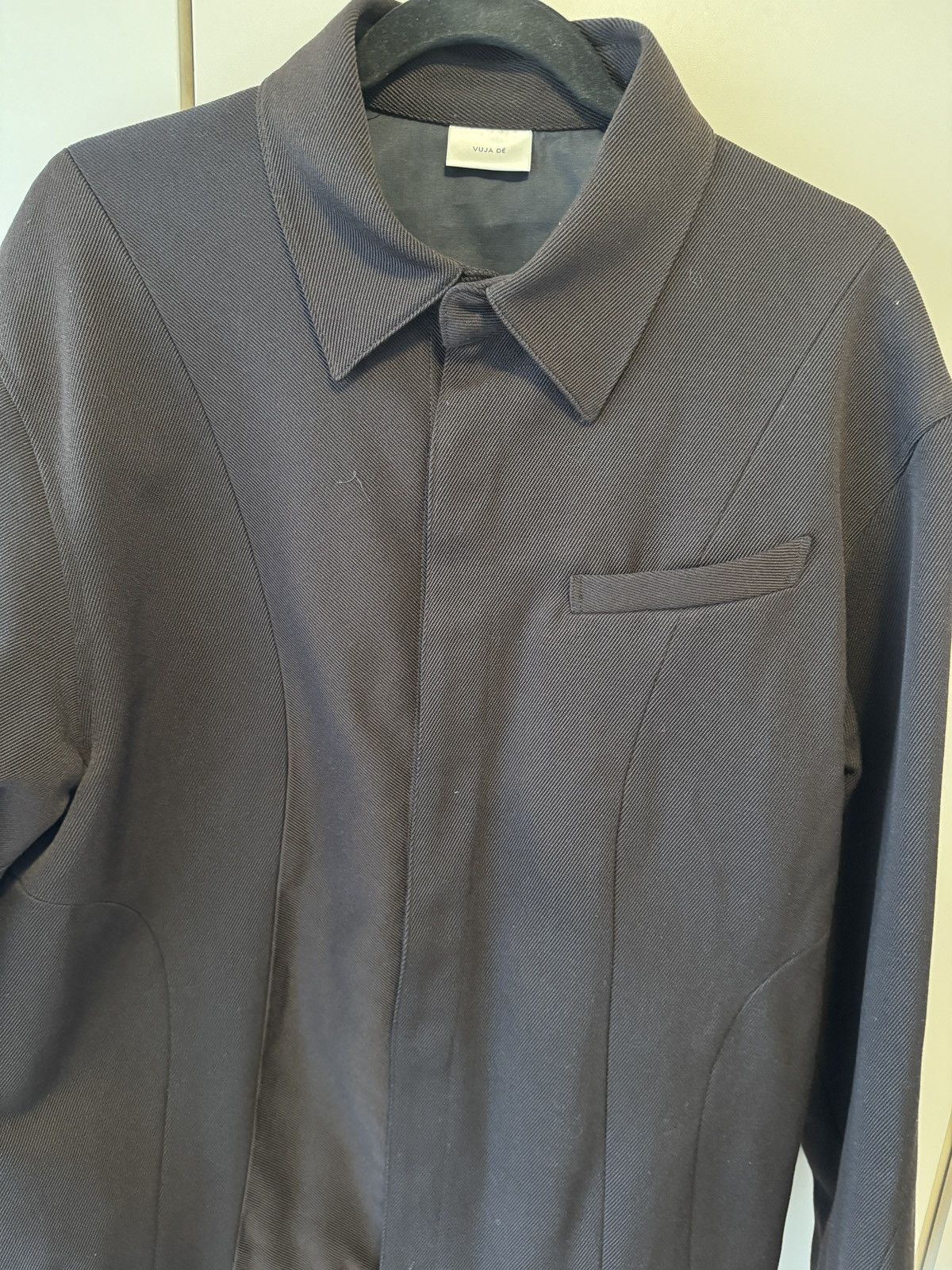 Vuja De Vuja De Nolan Misdirected Affix Jacket Brown Medium