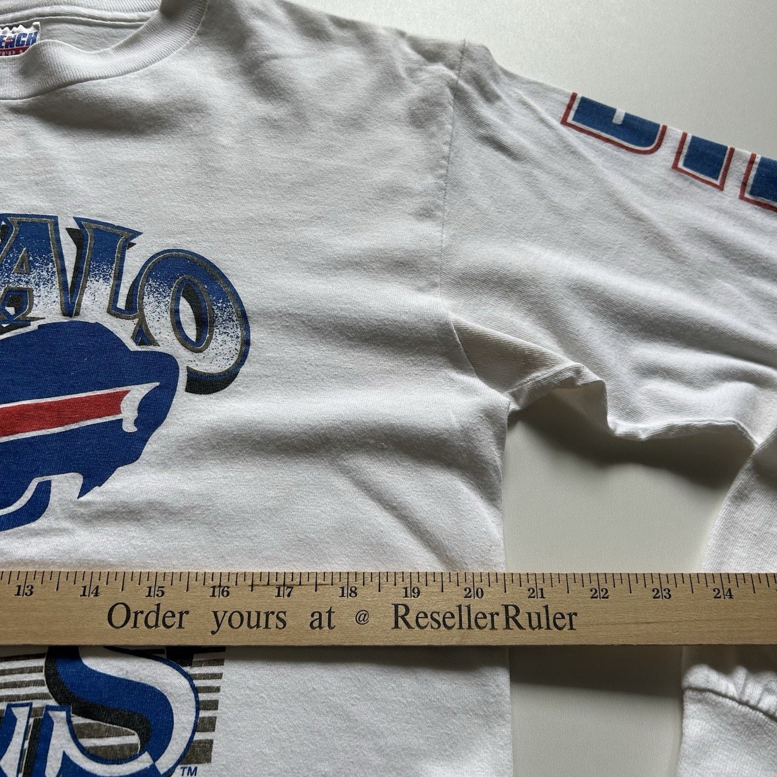 NFL × Vintage Vintage Buffalo Bills Shirt Long Sleeve Large 90s NFL Trench Size US L / EU 52-54 / 3 - 3 Thumbnail