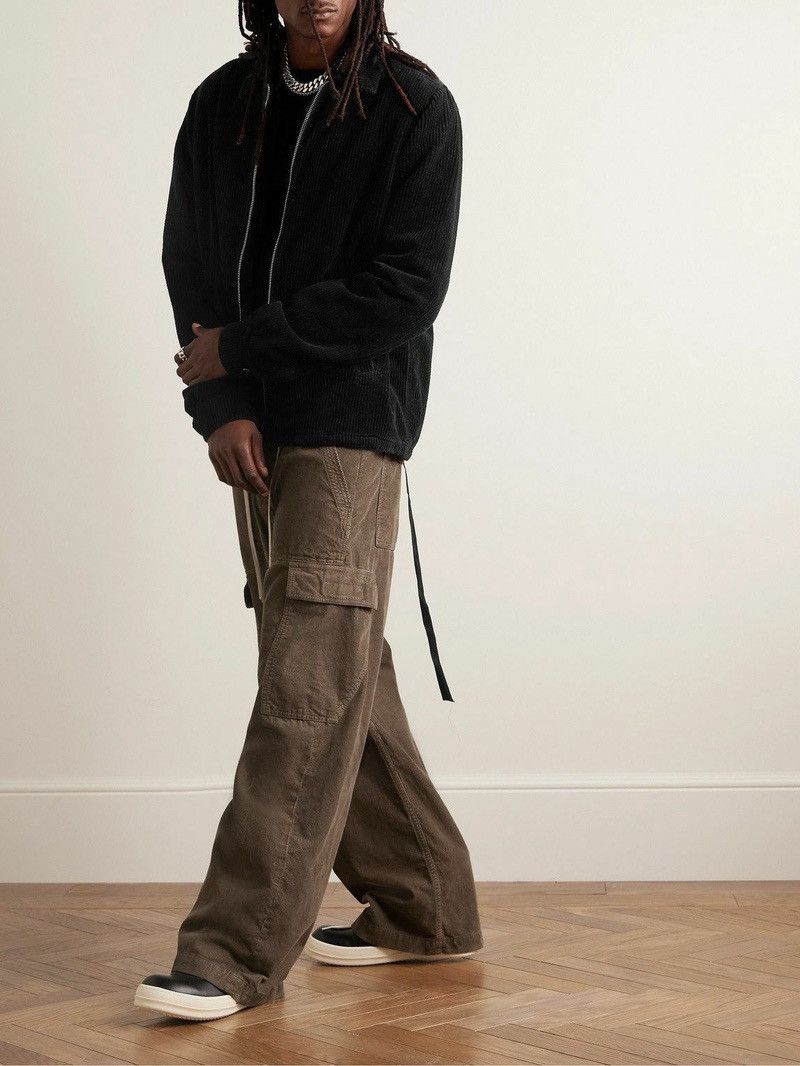 Rick Owens Rick Owens Brown Cargo Corduroy Pants Size US 32 / EU 48 - 1 Thumbnail