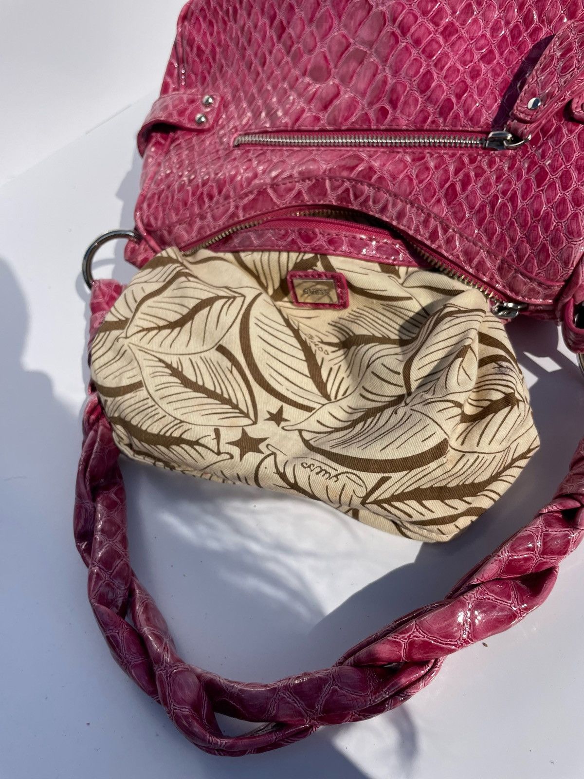 Guess Pink vintage Guess bag Size ONE SIZE - 11 Thumbnail