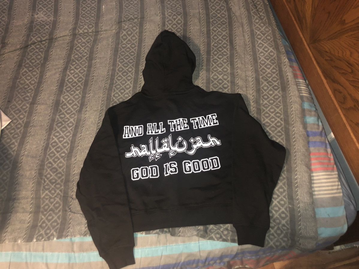 Rap Tees God Zip Hoodie Size US XXL / EU 58 / 5 - 7 Thumbnail