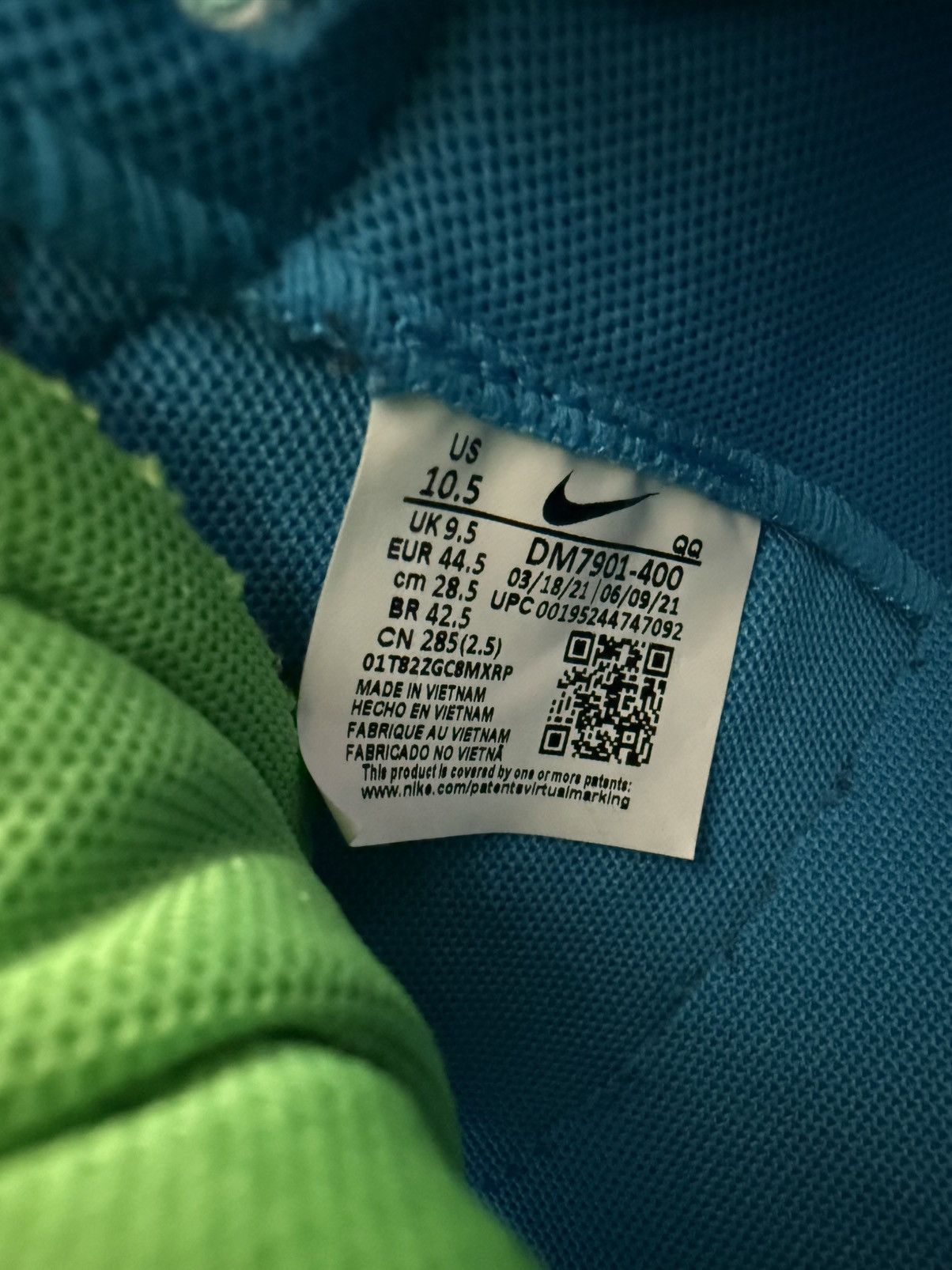 Kaws × Nike × Sacai BLAZER LOW NEPTUNE BLUE Size US 10.5 / EU 43-44 - 5 Thumbnail