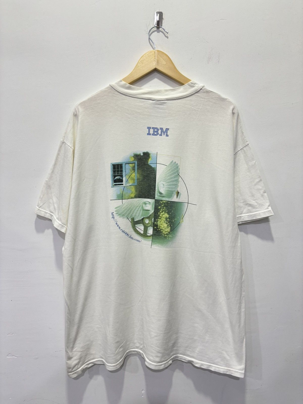 Vintage Vintage IBM Tshirt Size US XL / EU 56 / 4 - 1 Thumbnail