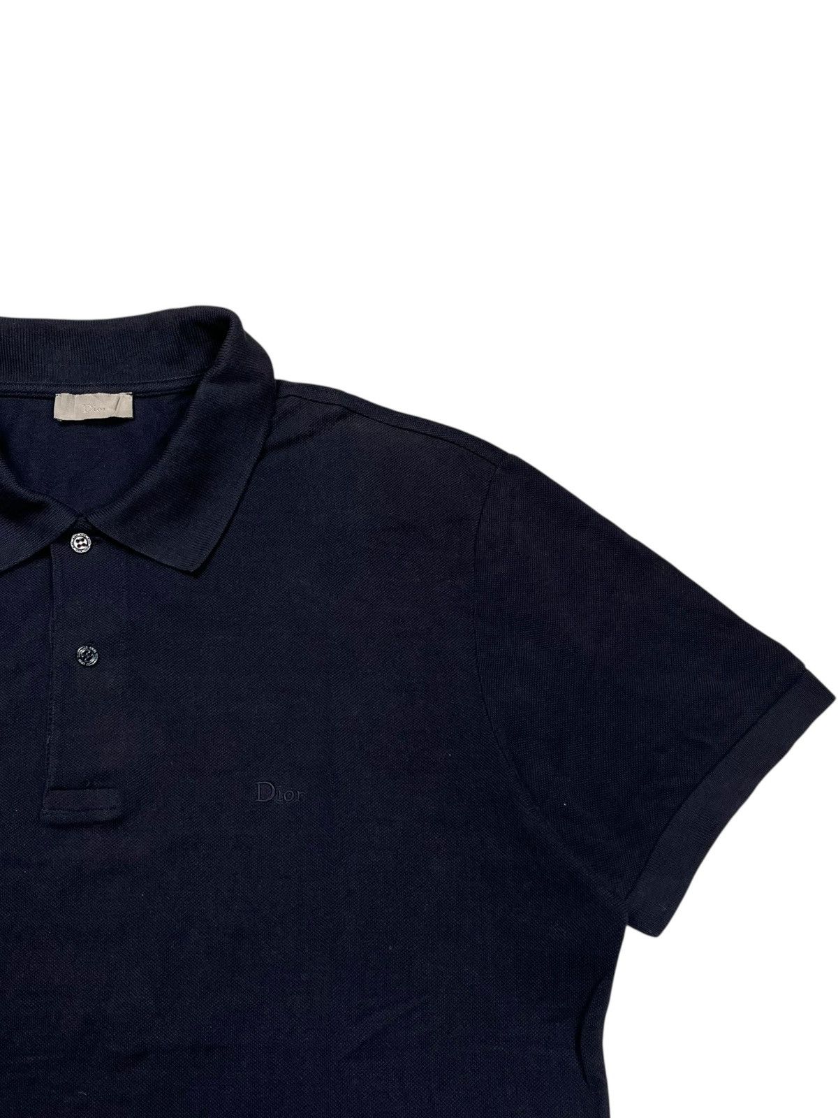 Dior Dior Poloshirt Small Logo Embroiderry Size US L / EU 52-54 / 3 - 3 Thumbnail