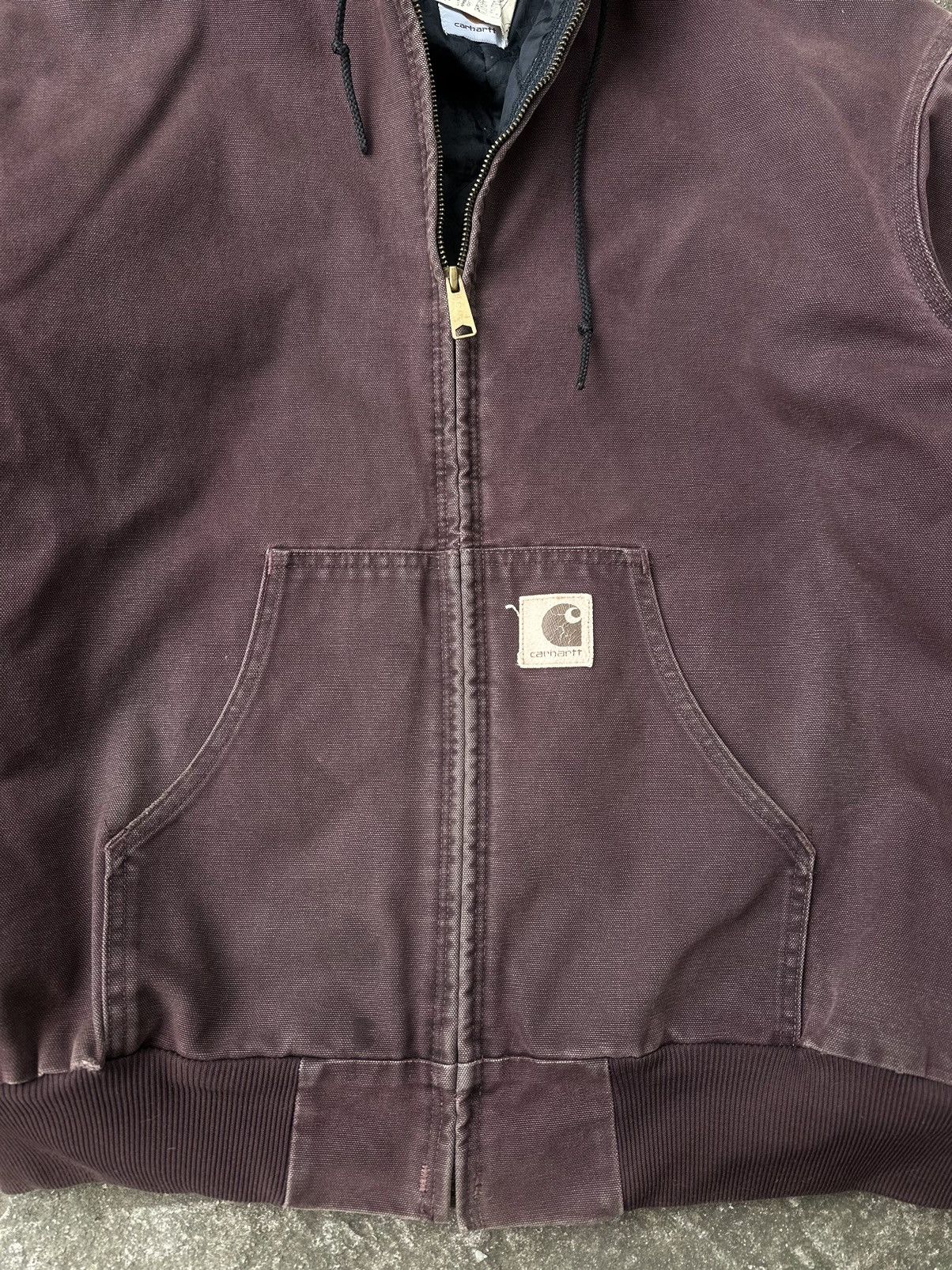 Carhartt Rare!!! Vintage 90s Carhartt J06 BRG Hooded Jacket Boxy XL Size US XL / EU 56 / 4 - 3 Thumbnail