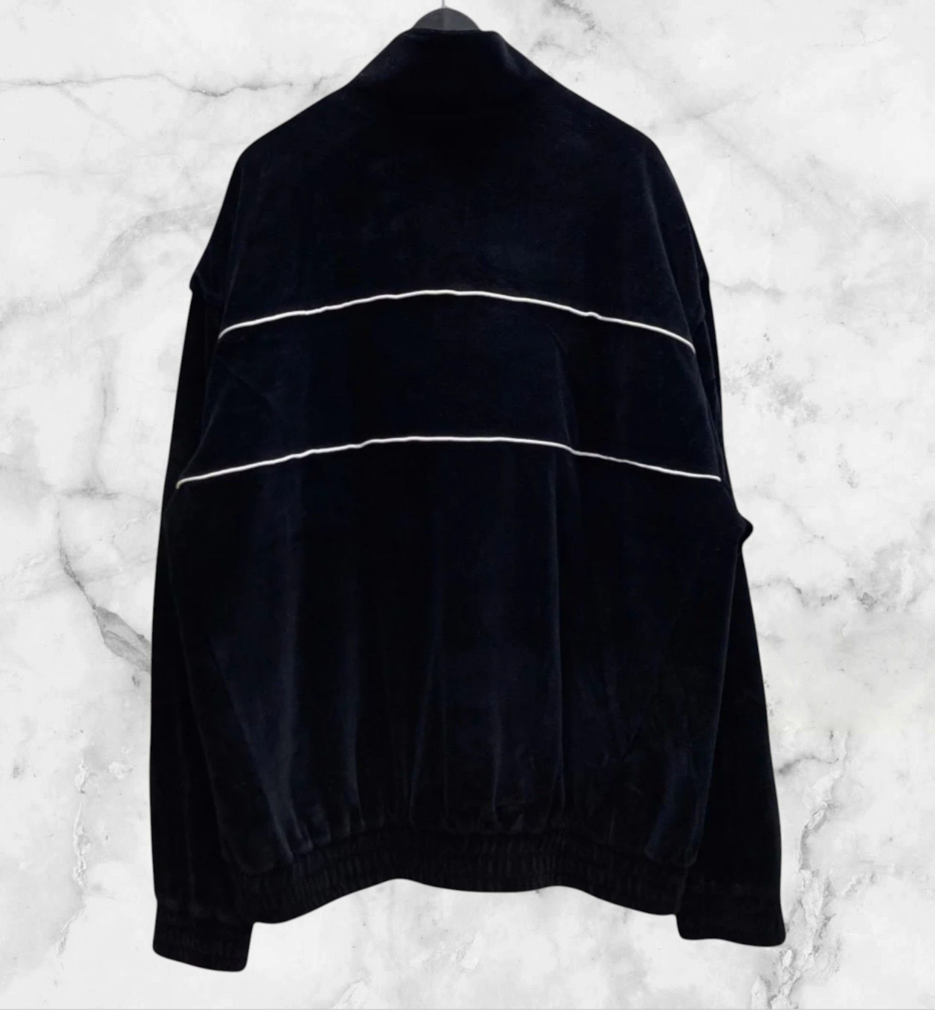 Celine Celine Velour Triomphe Teddy Velvet Jacket Jersey Size US M / EU 48-50 / 2 - 4 Thumbnail