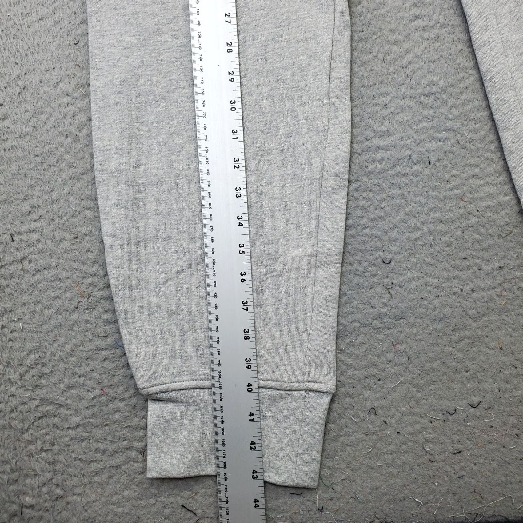 Champion Champion Jogger Pants Mens XXL Gray Fleece Lined Gym Tapered Leg Elastic Waist Size US 39 - 3 Thumbnail