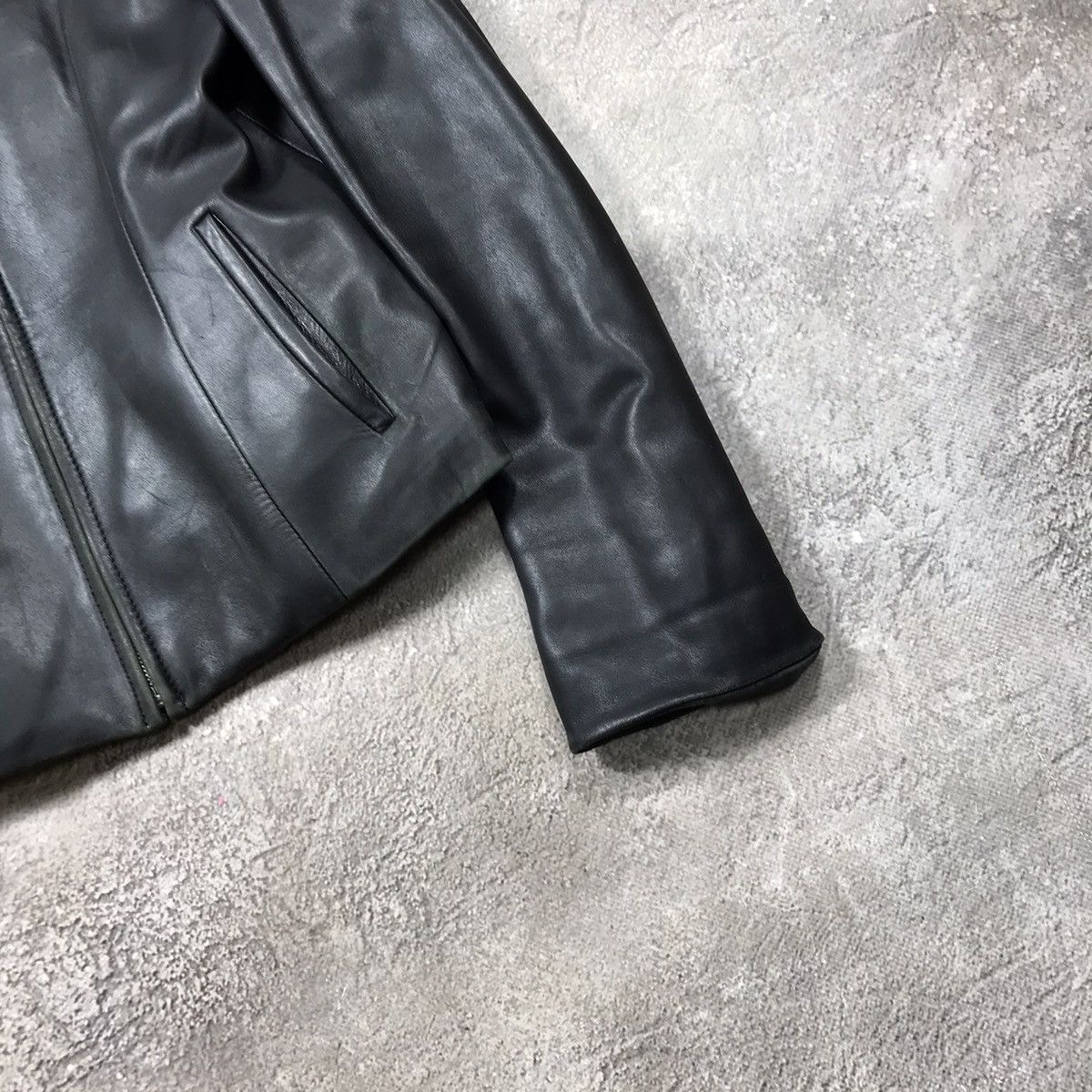 Vintage Vintage Y2K Black Moto Jacket Streetwear Grunge Archive S Size S / US 4 / IT 40 - 5 Thumbnail