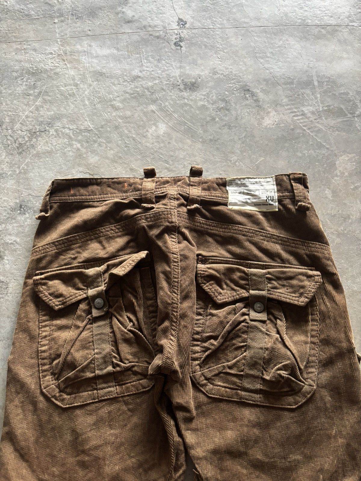 Edwin FLARE edwin vintage limited edition GOA style cargo corduroy Size US 33 - 12 Thumbnail