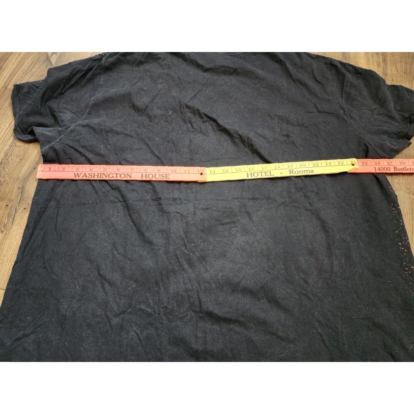 Vintage VINTAGE Jurassic Park Men's T-Shirt 3XL Black Distressed Short Sleeve Crew Neck Cotton Size US XXL / EU 58 / 5 - 3 Thumbnail