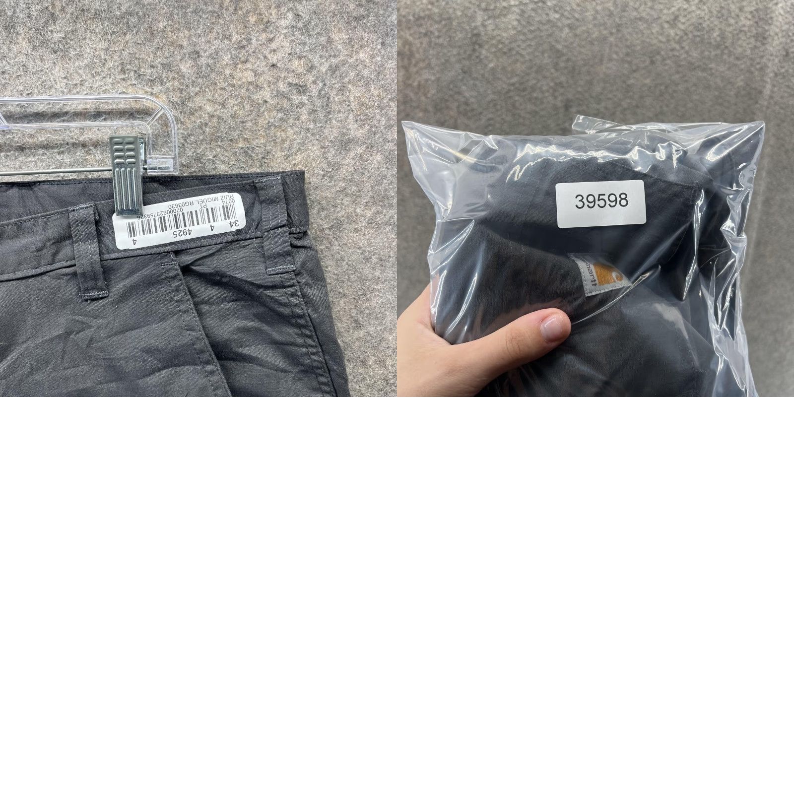 Carhartt Carhartt Pants Mens 36x30 Gray Chino Relaxed Fit Workwear Straight Leg Size US 36 / EU 52 - 8 Thumbnail