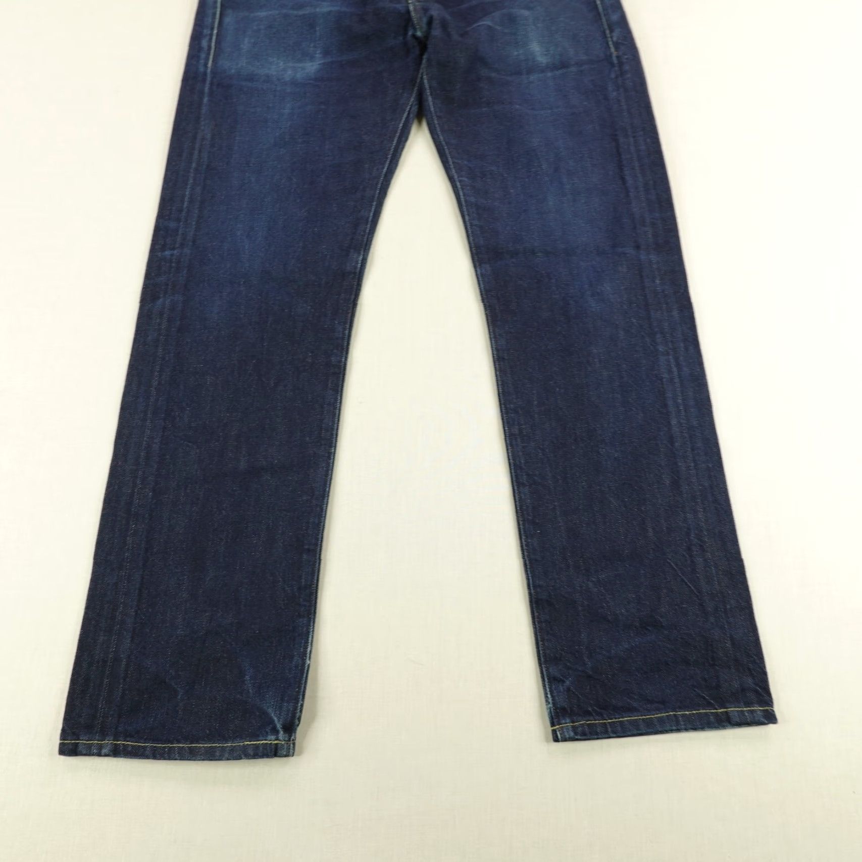 Levi's VINTAGE Levi's Made & Crafted Jeans Men's 31x29 Dark Blue Denim Straight Fit Casual Pants Size US 28 / EU 44 - 3 Thumbnail