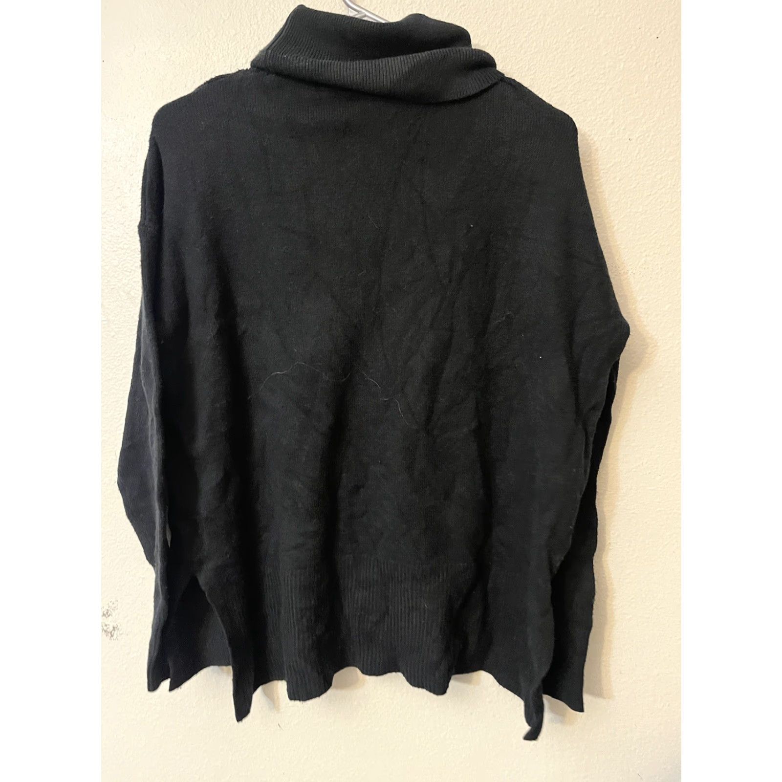 Banana Republic Banana Republic Long Sleeve Pullover Turtleneck Black Size M Womens Shirt Pullover Cotton Knitted Solid 90s/Vintage? Size M / US 6-8 / IT 42-44 - 3 Thumbnail