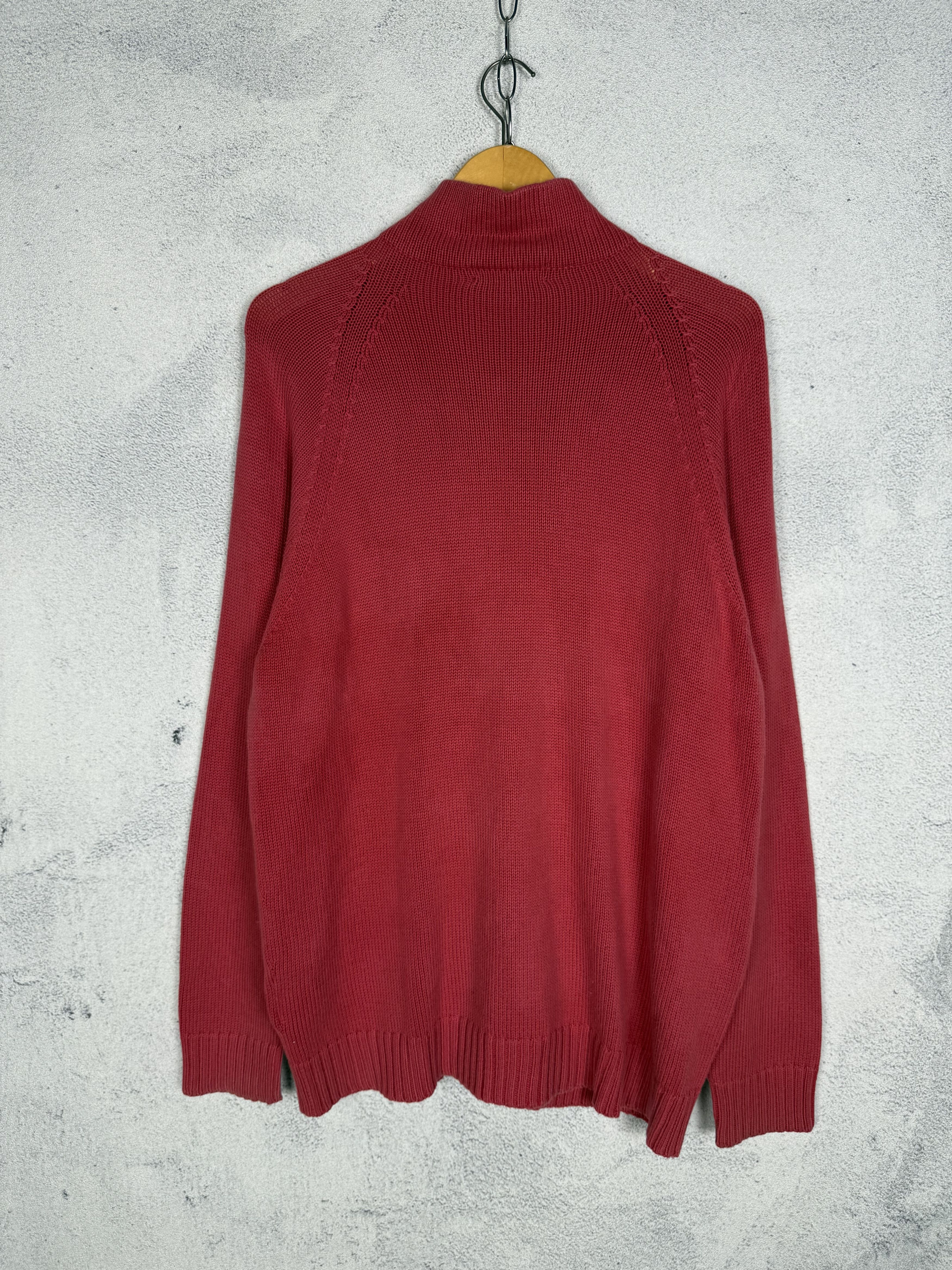 Burberry Vintage Burberry Knit Zip Up Sweater Jumper Size US L / EU 52-54 / 3 - 6 Thumbnail
