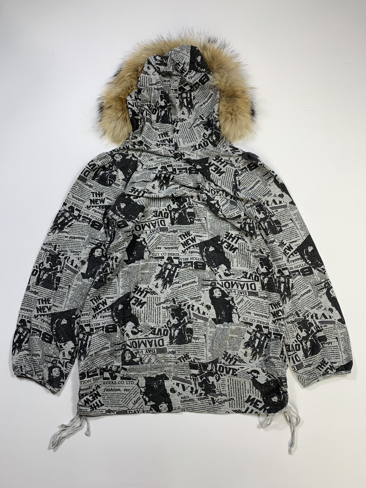 14th Addiction × Hysteric Glamour × If Six Was Nine Japan Estacot Faux Fur Hoodie Dioamod Lgb style Size US M / EU 48-50 / 2 - 2 Thumbnail