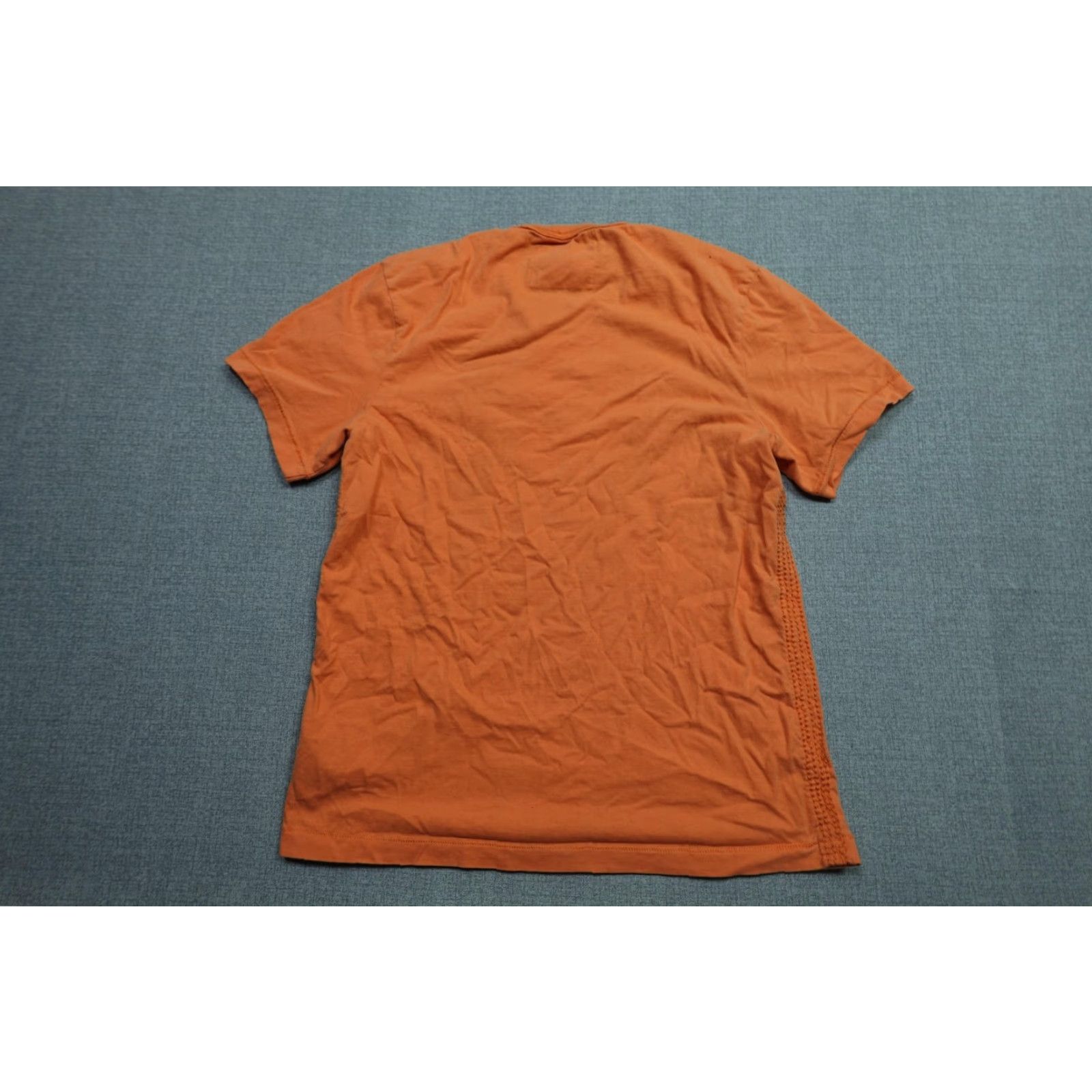 True Religion True Religion Shirt Mens M Orange World Tour Logo Cotton Crew Neck Short Sleeve Embroidered Retro Style Size US M / EU 48-50 / 2 - 4 Thumbnail