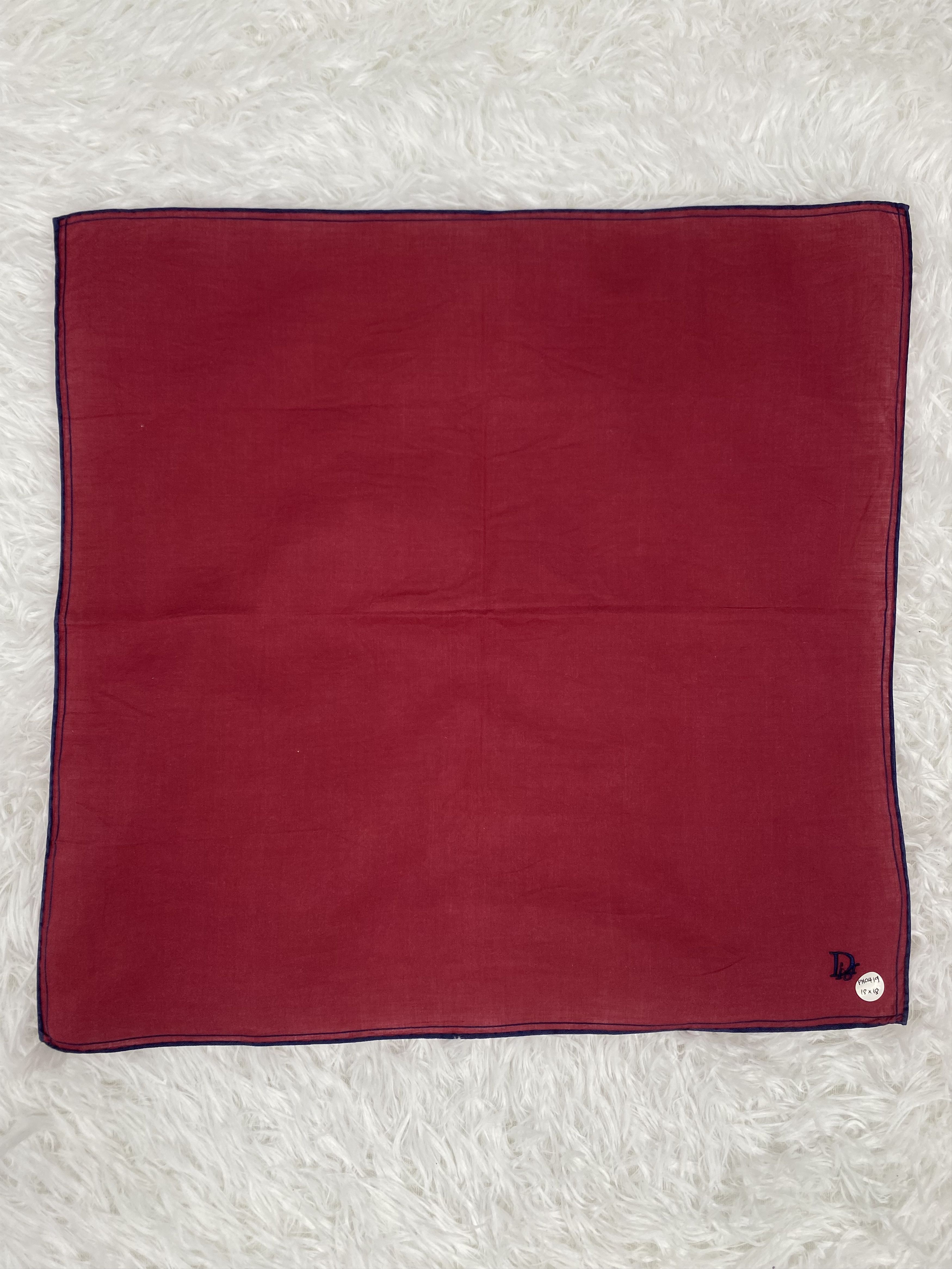 Vintage Vintage Dior Handkerchief Neckerchief PH0419 Size ONE SIZE - 3 Thumbnail