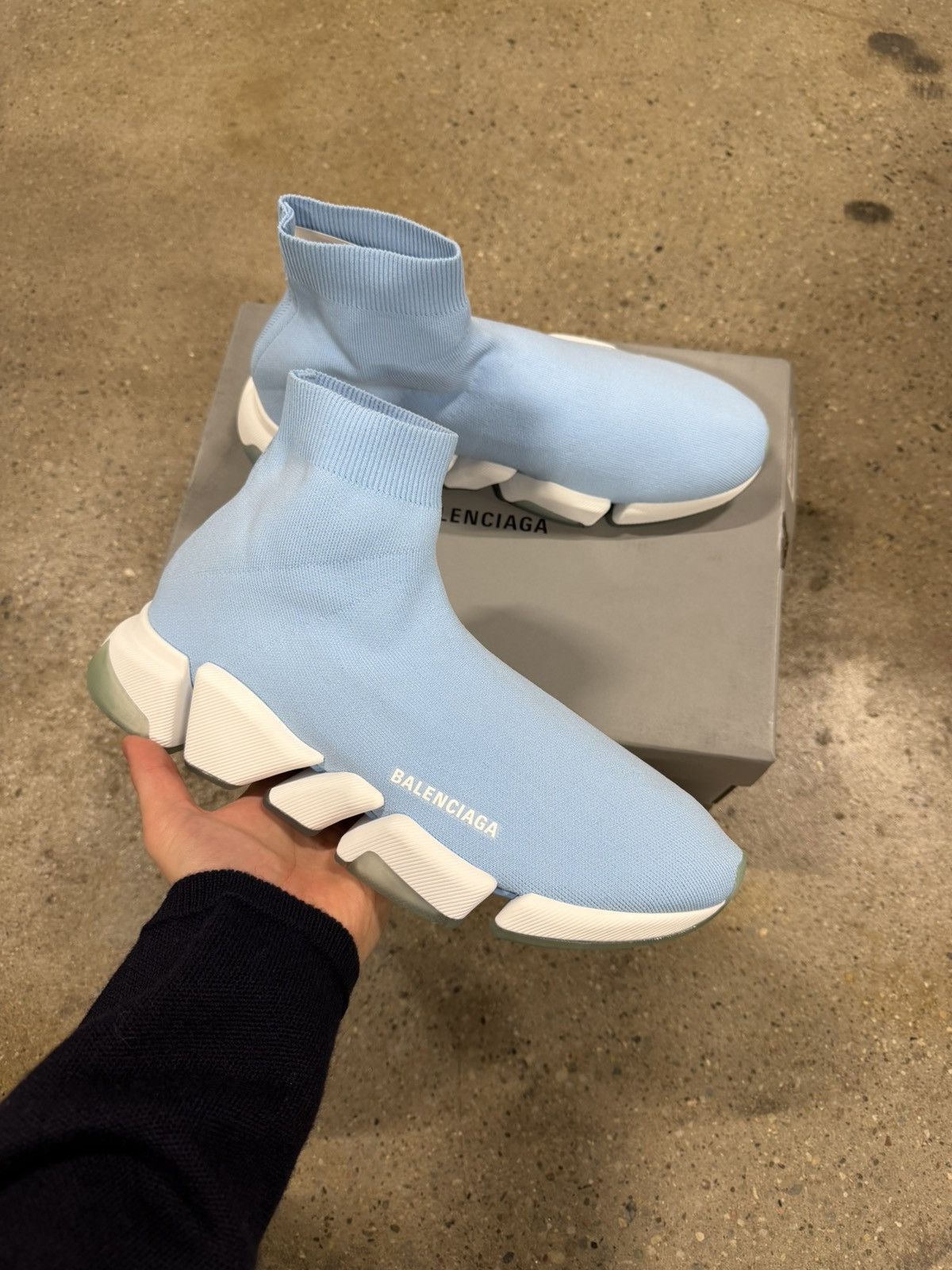 Balenciaga Balenciaga Paris Speed Trainer 2.0 1000$ NEW Size US 8 / EU 41 - 1 Thumbnail