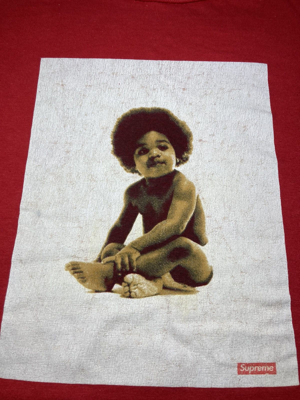 Supreme SS11 Supreme Notorious BIG Rap Tee Red M Hip Hop Biggie 90 Size US M / EU 48-50 / 2 - 4 Thumbnail