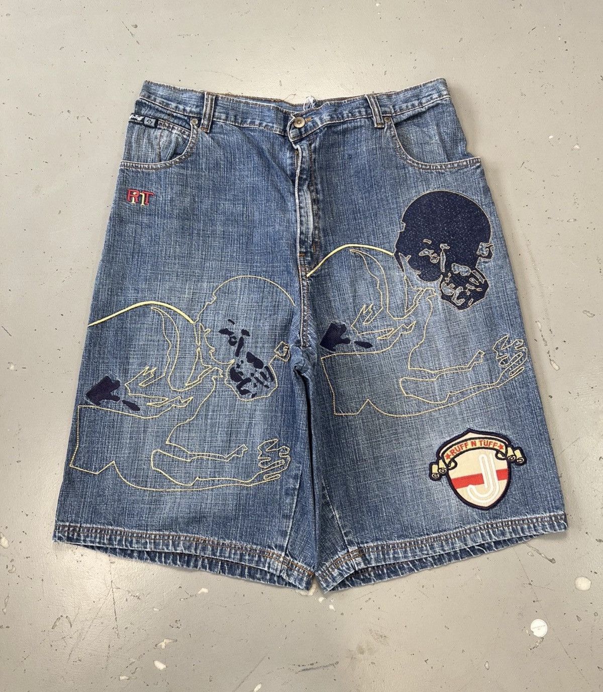 JNCO Vintage y2k denim jorts Size US 36 / EU 52 - 1 Thumbnail