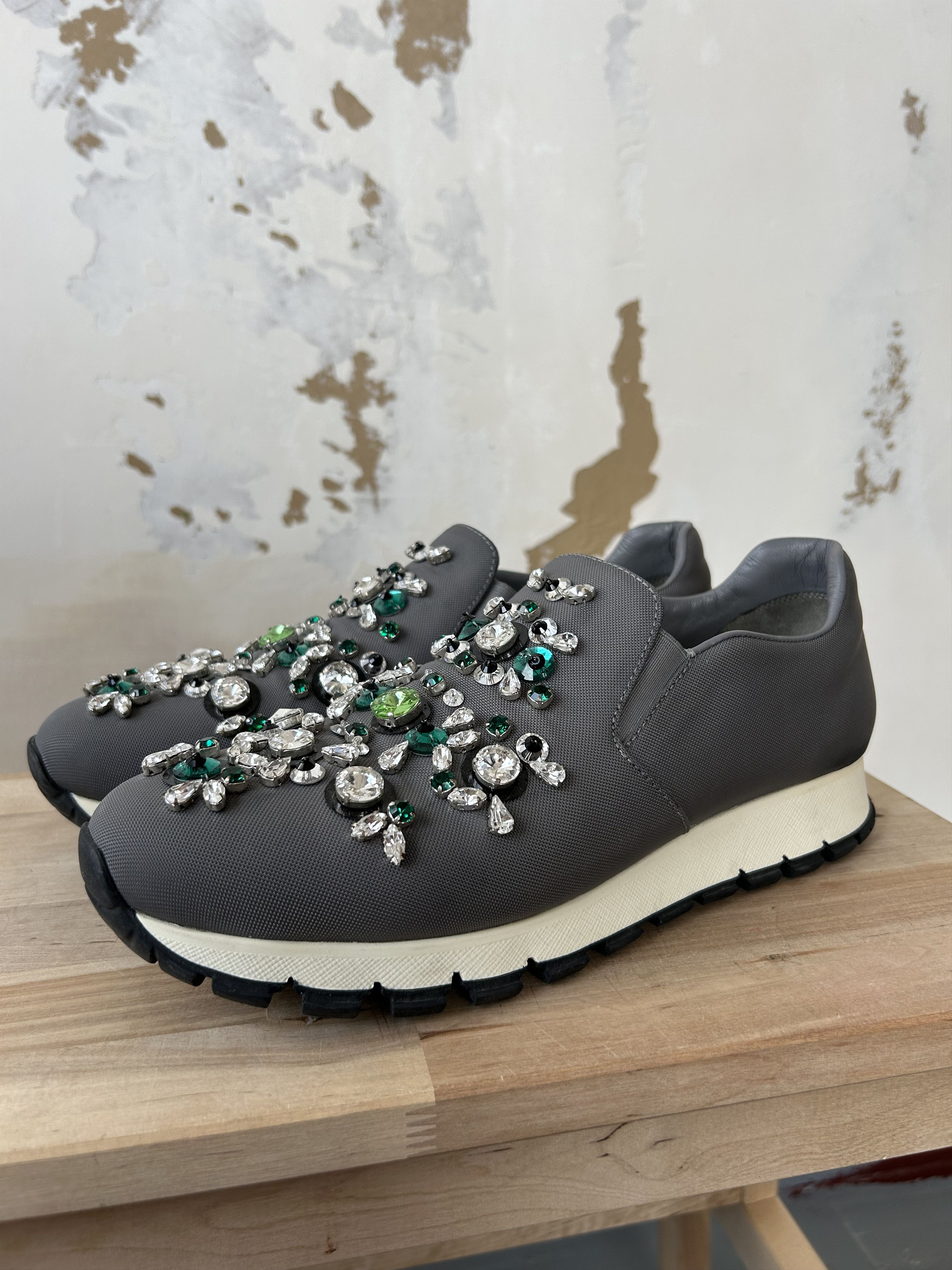 Prada 2000s Vintage Prada Sneakers Size US 9 / IT 39 - 1 Thumbnail