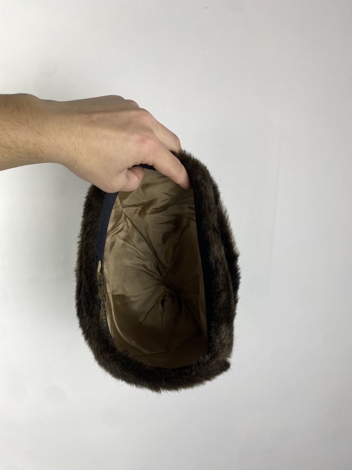 20471120 × Hysteric Glamour VNTG Y2K Japanese Style Boxy Fuzzy Mohair Ushanka Hat A8G Size ONE SIZE - 4 Thumbnail