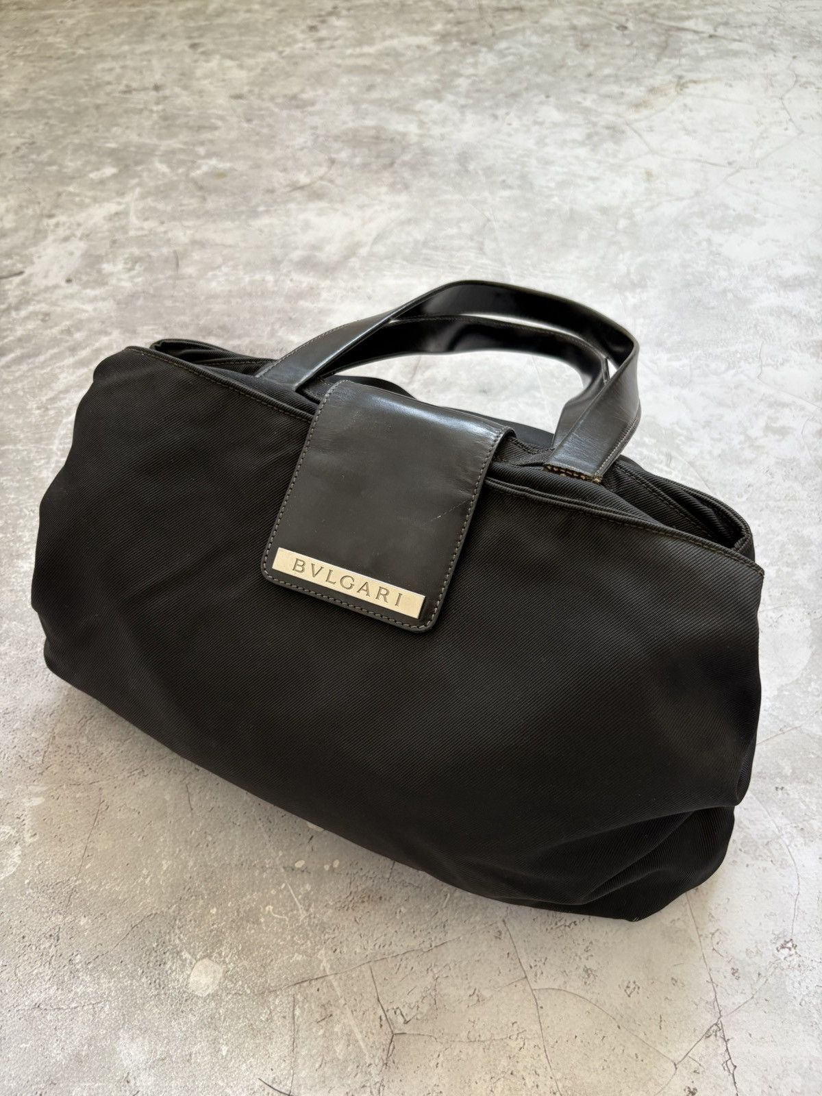 Bvlgari Bvlgari handle canvas bag vintage Size ONE SIZE - 1 Thumbnail