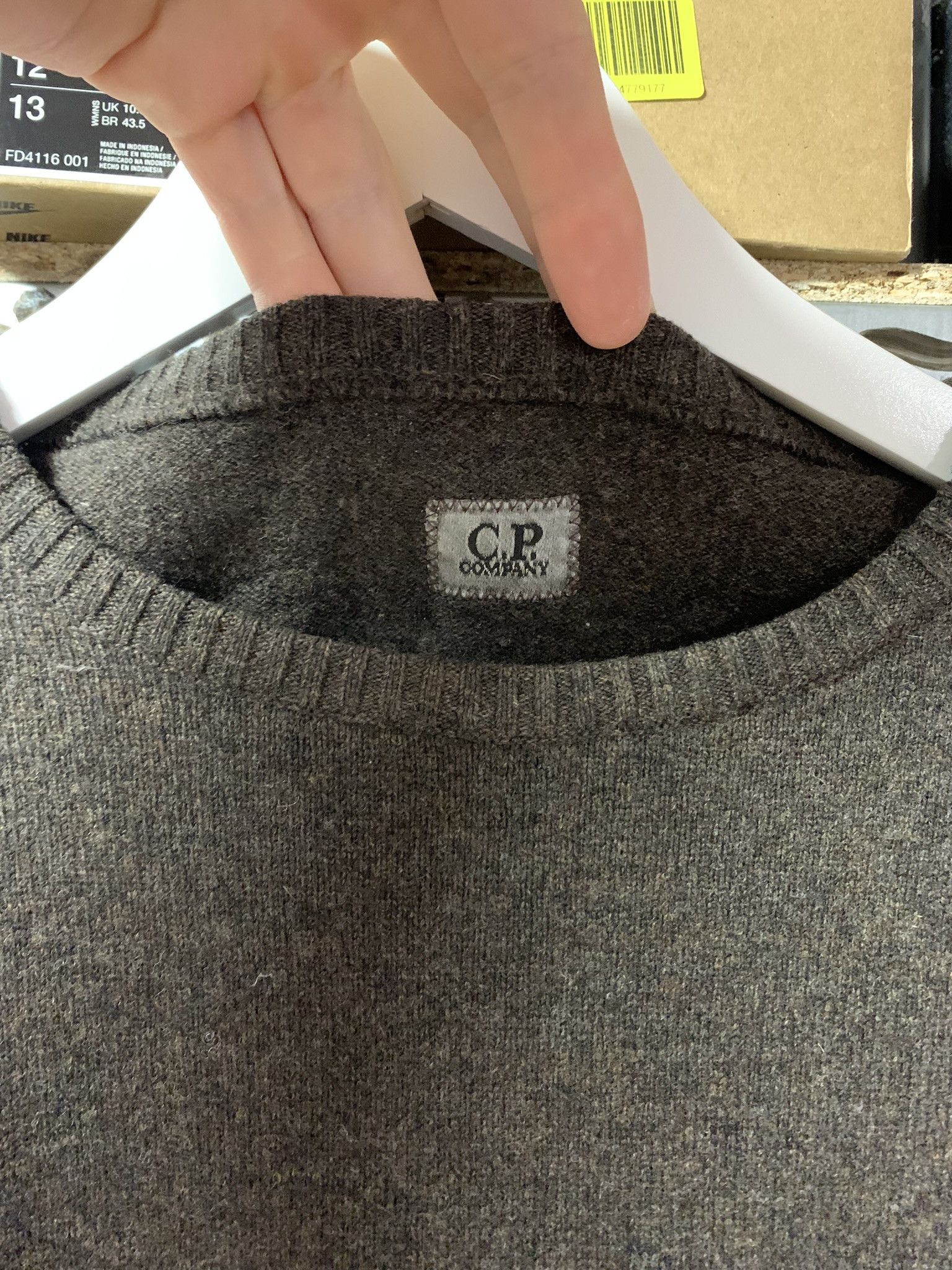 C.P. Company Vintage C.P. Company 100% Wool Sweater Size 52 Size US M / EU 48-50 / 2 - 5 Thumbnail