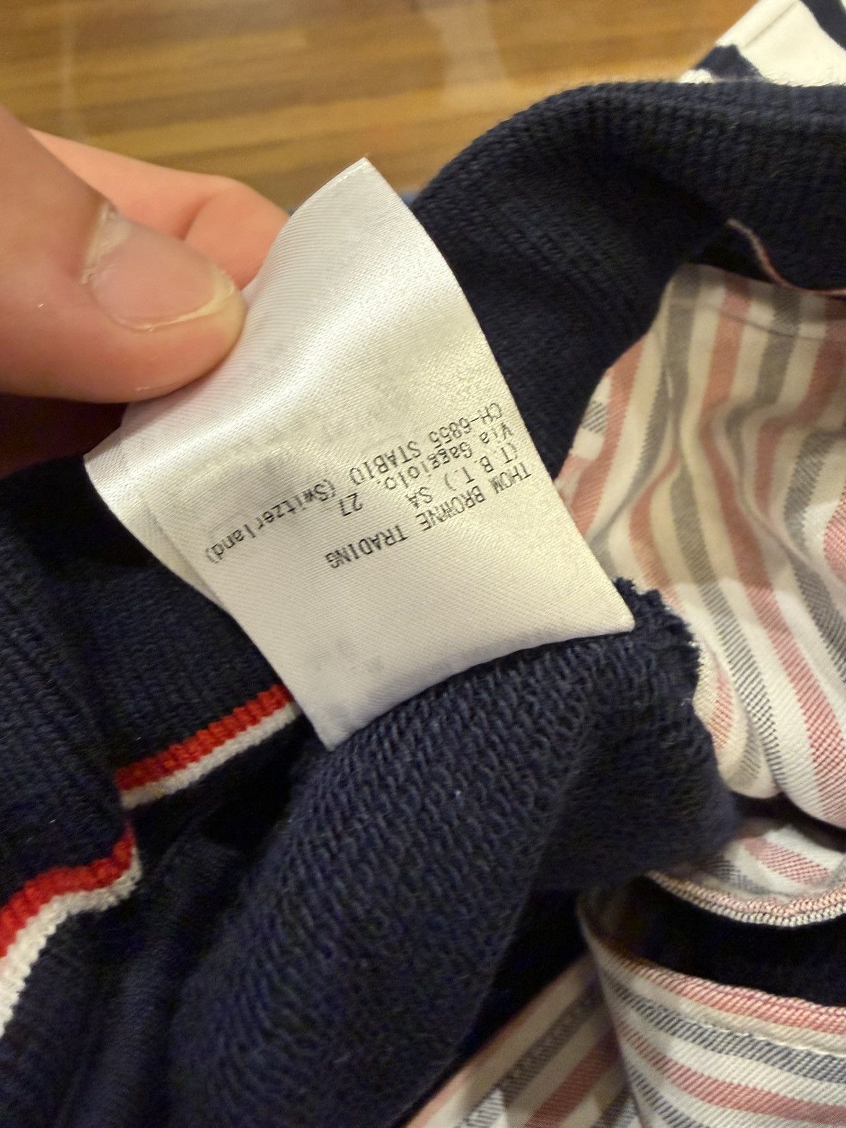 Thom Browne Thom Browne 4 Bar Sweatpants / Navy Size US 28 / EU 44 - 6 Thumbnail