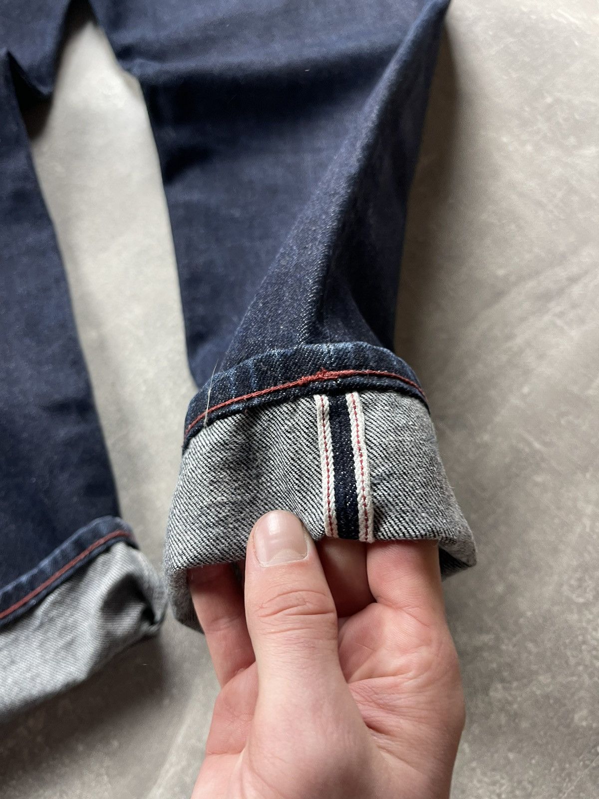 G-Star G-Star RAW Selvedge Denim Jeans Dark Indigo Made in Italy Size US 33 - 6 Thumbnail