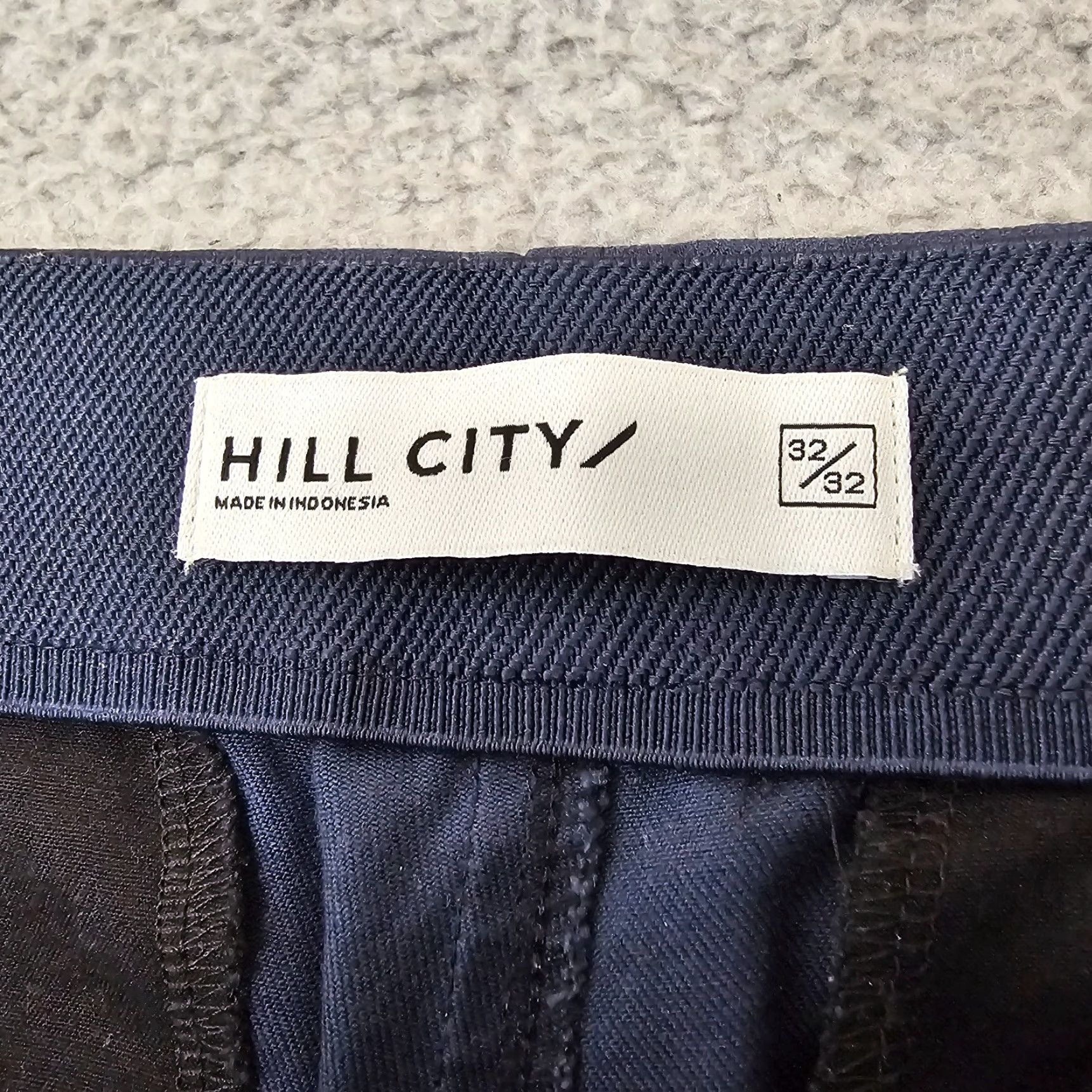 Vintage Hill City Everyday Tech Pants Mens 32x31 Navy Straight Fit Stretch Water Resistant Wind Casual Workwear Chino Regular 32in Inseam Size US 32 / EU 48 - 3 Thumbnail