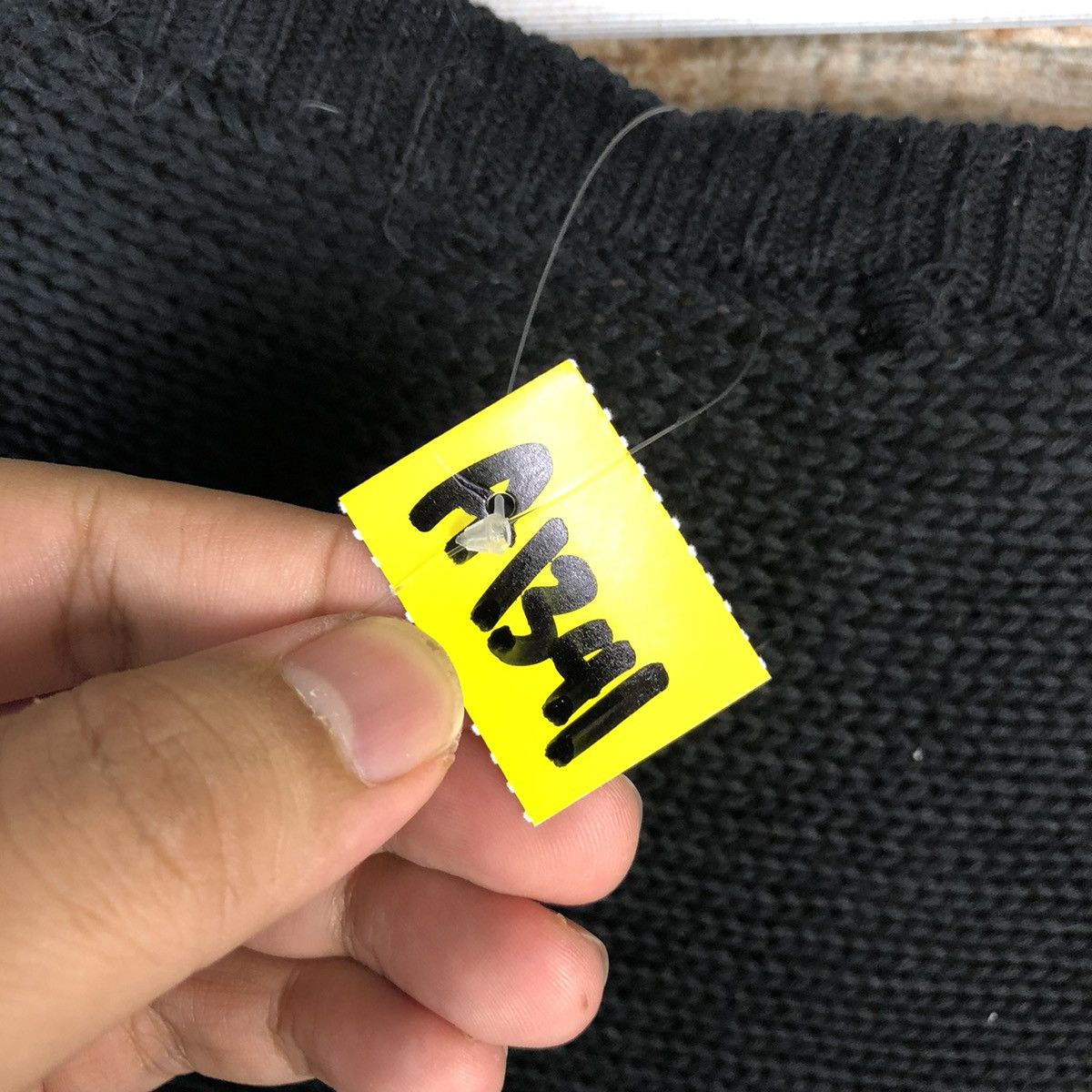Japanese Brand Antique Black faded Knitwear #A1341 Size L / US 10 / IT 46 - 13 Thumbnail