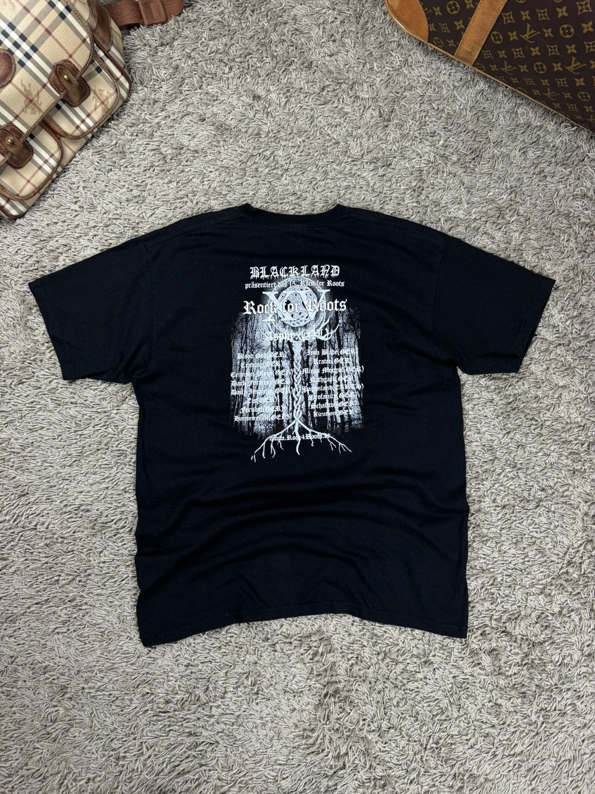 Band Tees Vintage rock t shirt Rock for Roots original music item Size US L / EU 52-54 / 3 - 3 Thumbnail