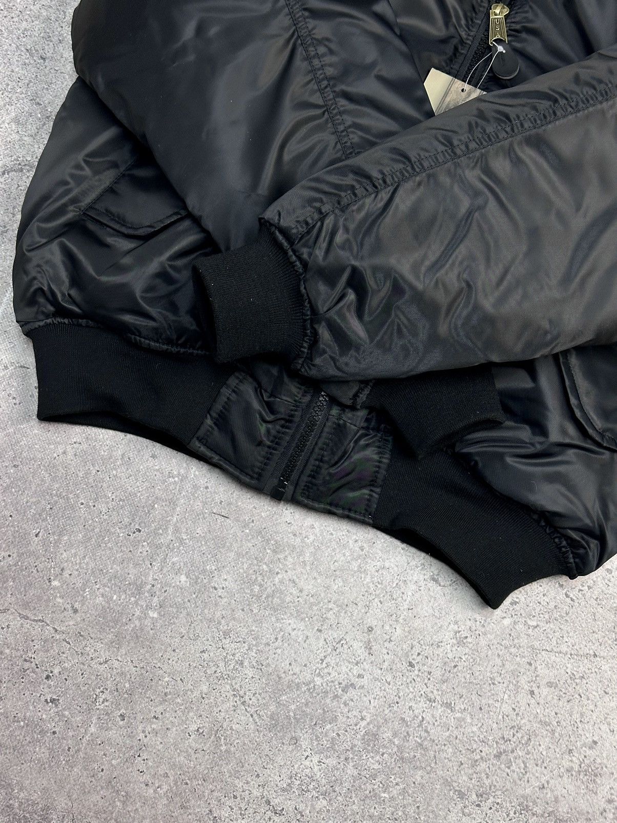 14th Addiction Japan Jacket Mil-tec Black MA-1 bomber Japan Goa Opium Y2K Size US M / EU 48-50 / 2 - 9 Thumbnail