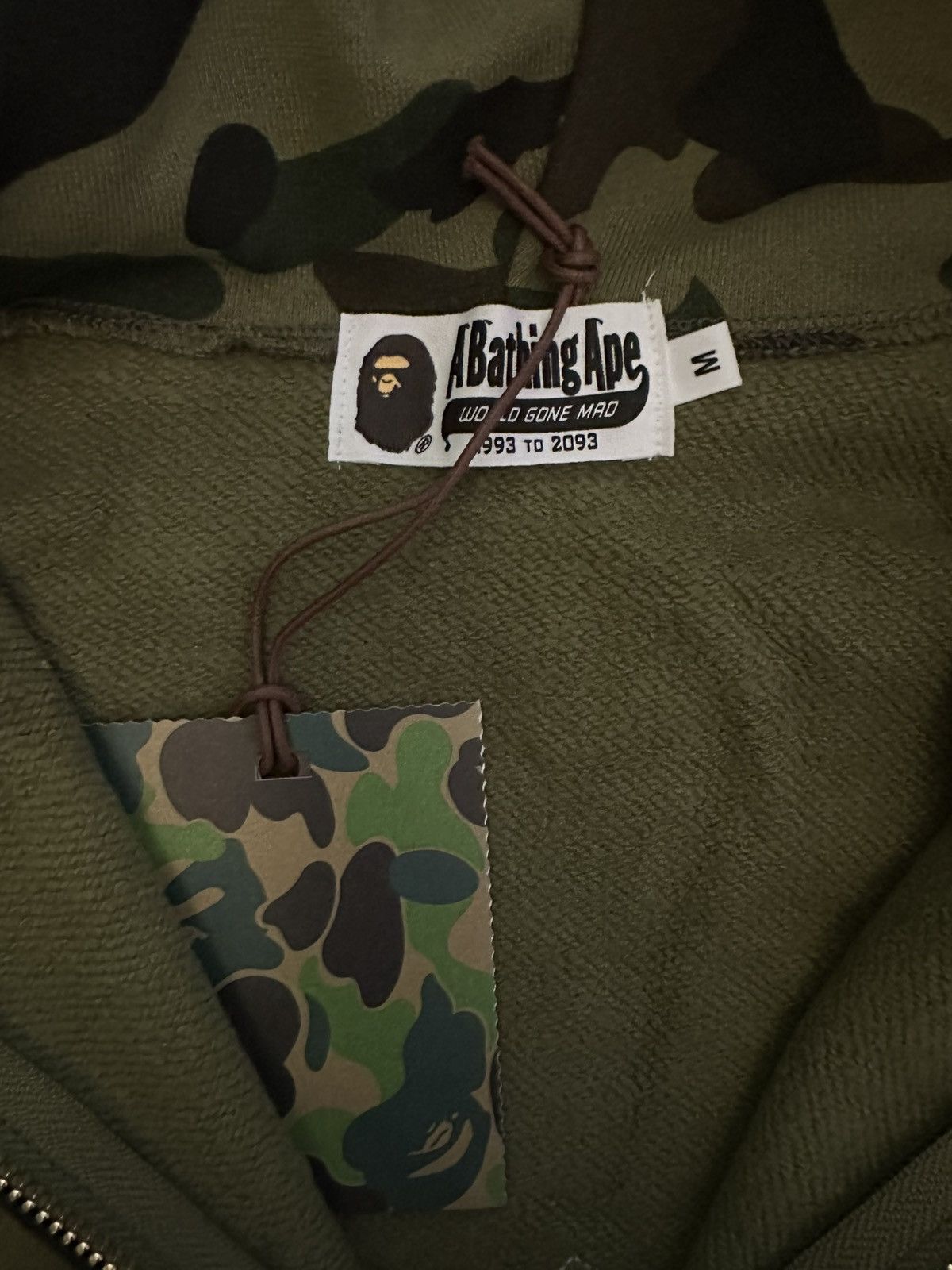 Bape BAPE 1st camo multi shark full zip hoodie Size US M / EU 48-50 / 2 - 7 Thumbnail