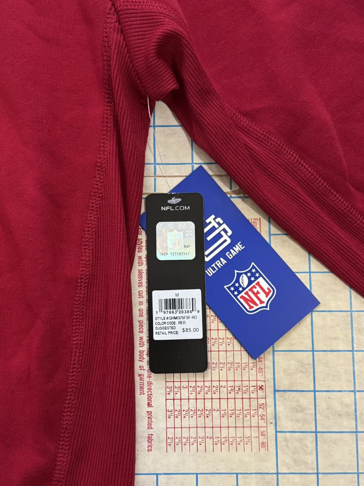 NFL NWT NFL Team Apparel San Francisco 49ers Hoodie Size Large Size US L / EU 52-54 / 3 - 5 Thumbnail