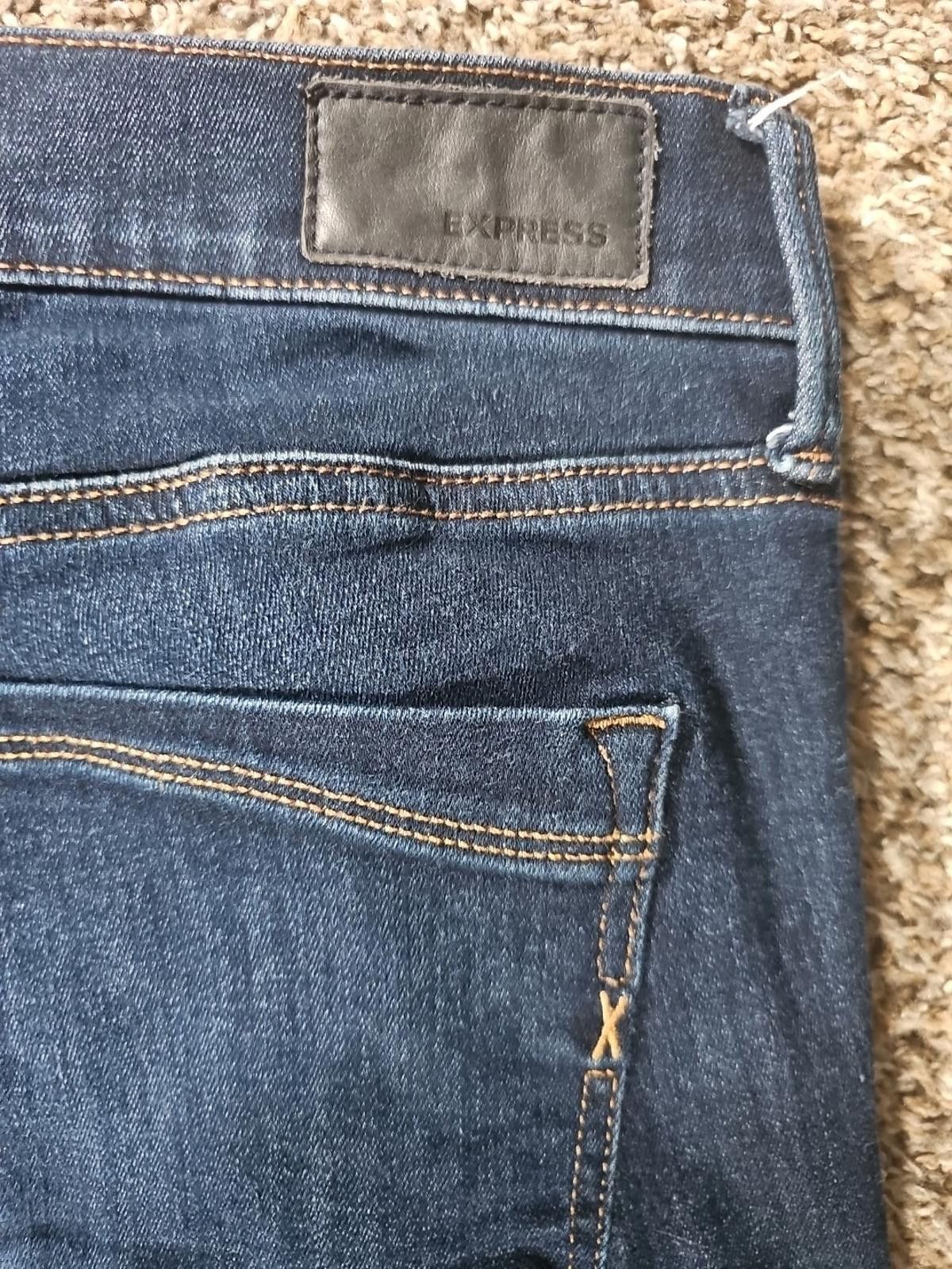 Express Express Stretch Legging Mid Rise 6S 6C Jeans Size 28" / US 6 / IT 42 - 9 Thumbnail