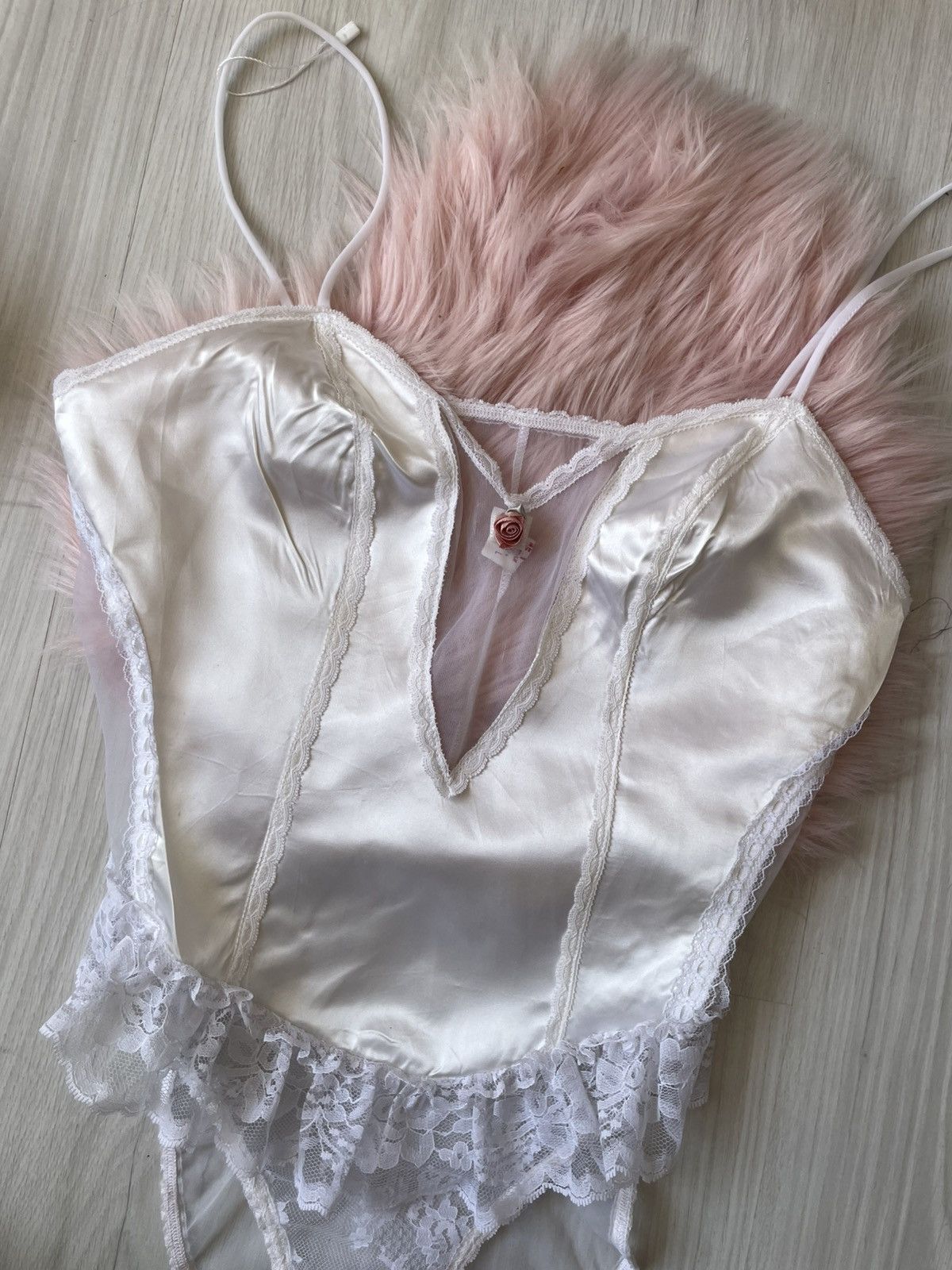 Vintage Vintage bodysuit Size L / US 10 / IT 46 - 4 Thumbnail