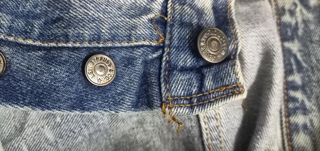 Levi's Vintage 80s levis 501 acid wash Size US 39 - 12 Thumbnail