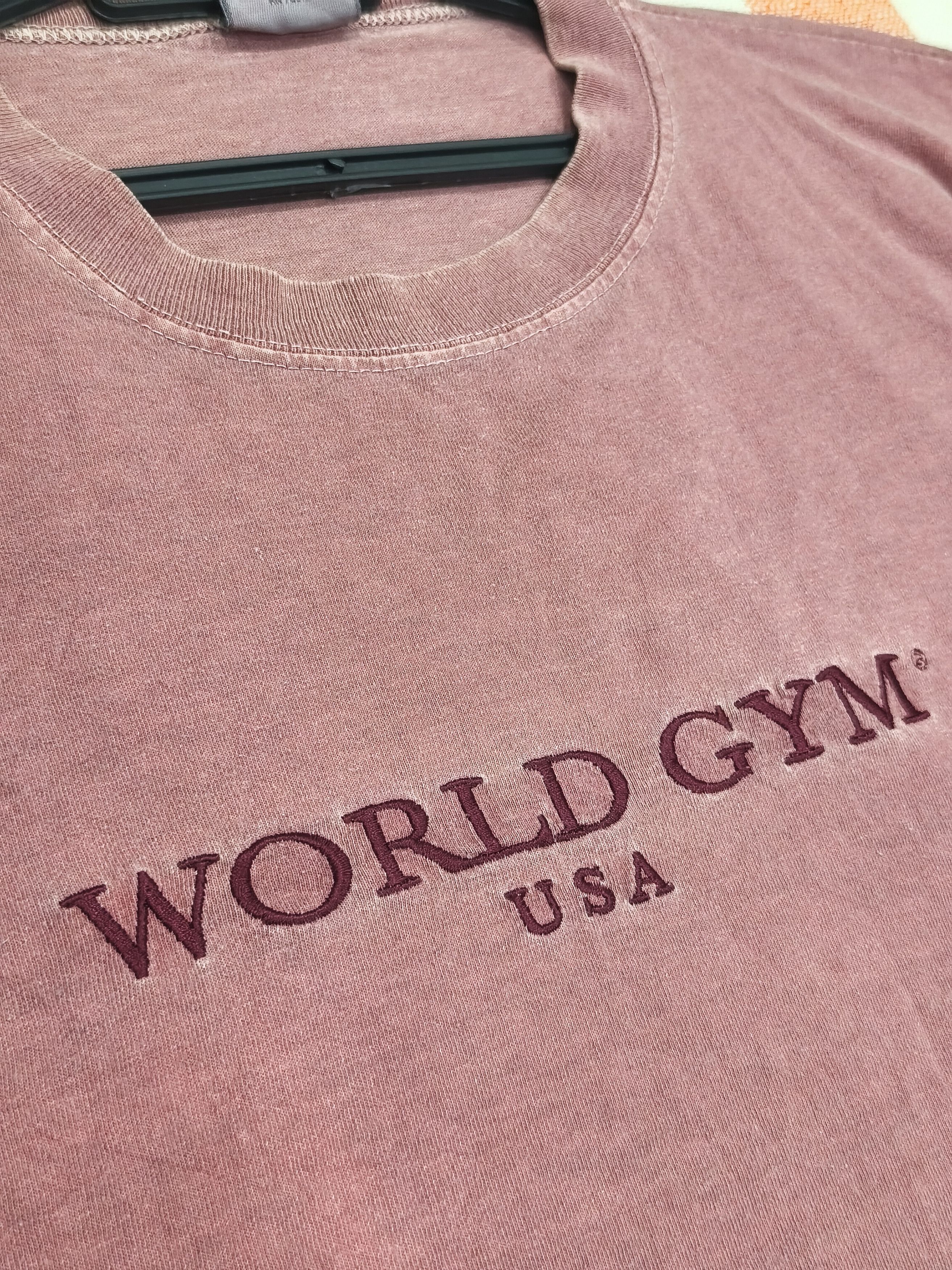 Vintage Vintage Oversized World Gym USA Large Size US L / EU 52-54 / 3 - 5 Thumbnail