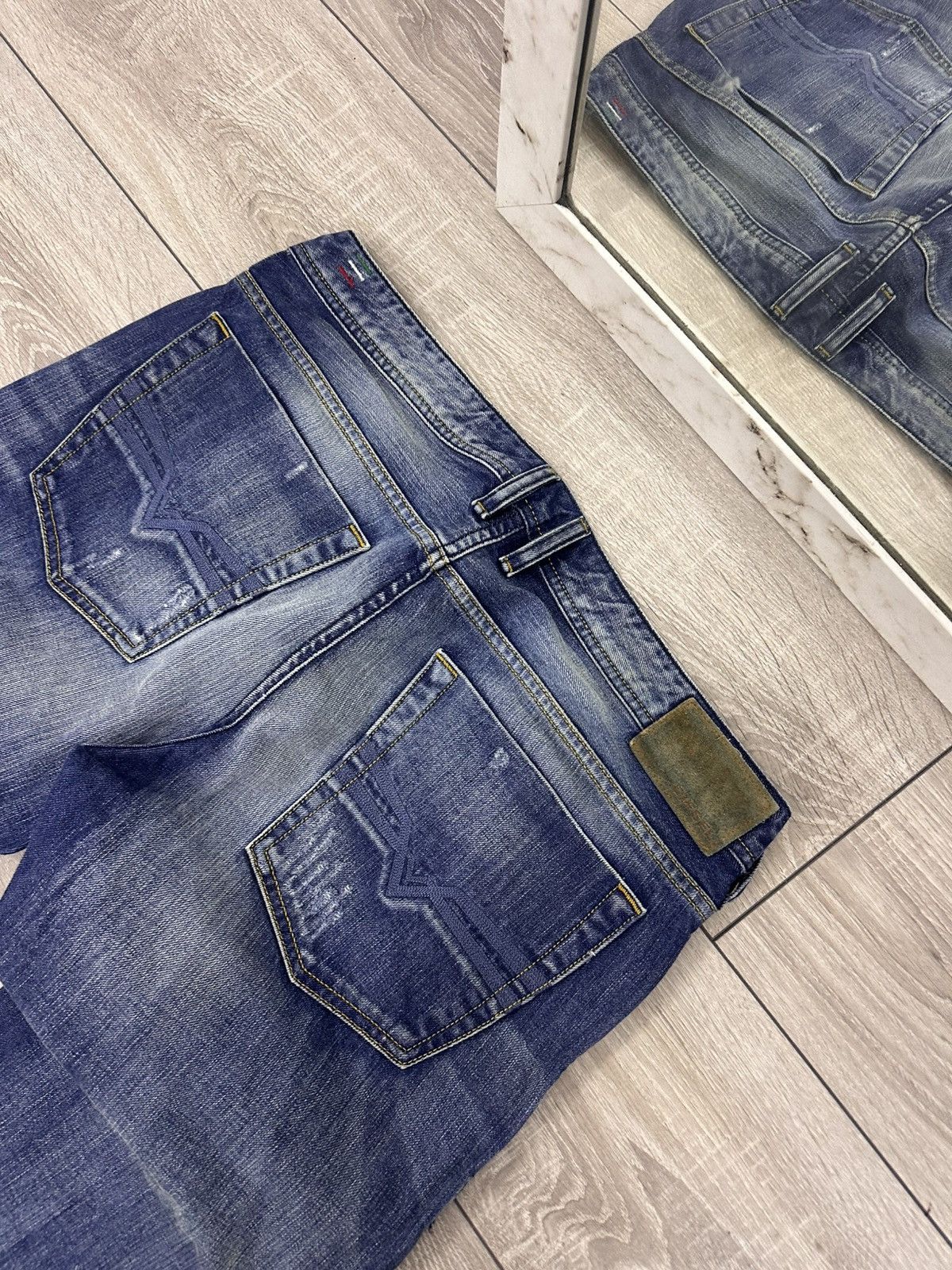 Diesel Diesel Vintage Y2K Avant Garde Distressed Jeans Size US 34 / EU 50 - 5 Thumbnail