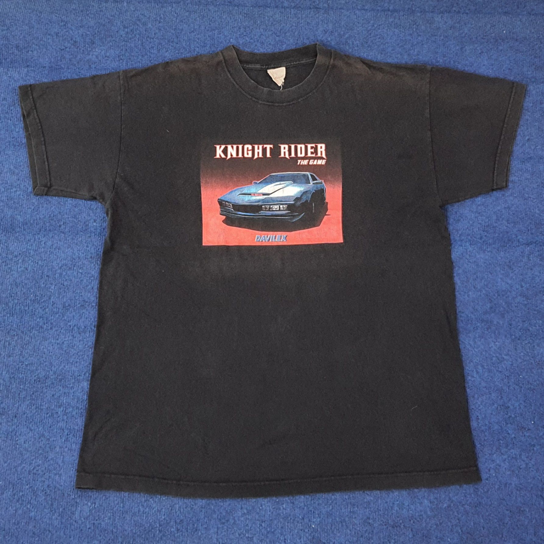 Vintage Vintage Knight Rider The Game Davilex Racing Tshirt C223N13 Size US XL / EU 56 / 4 - 1 Thumbnail