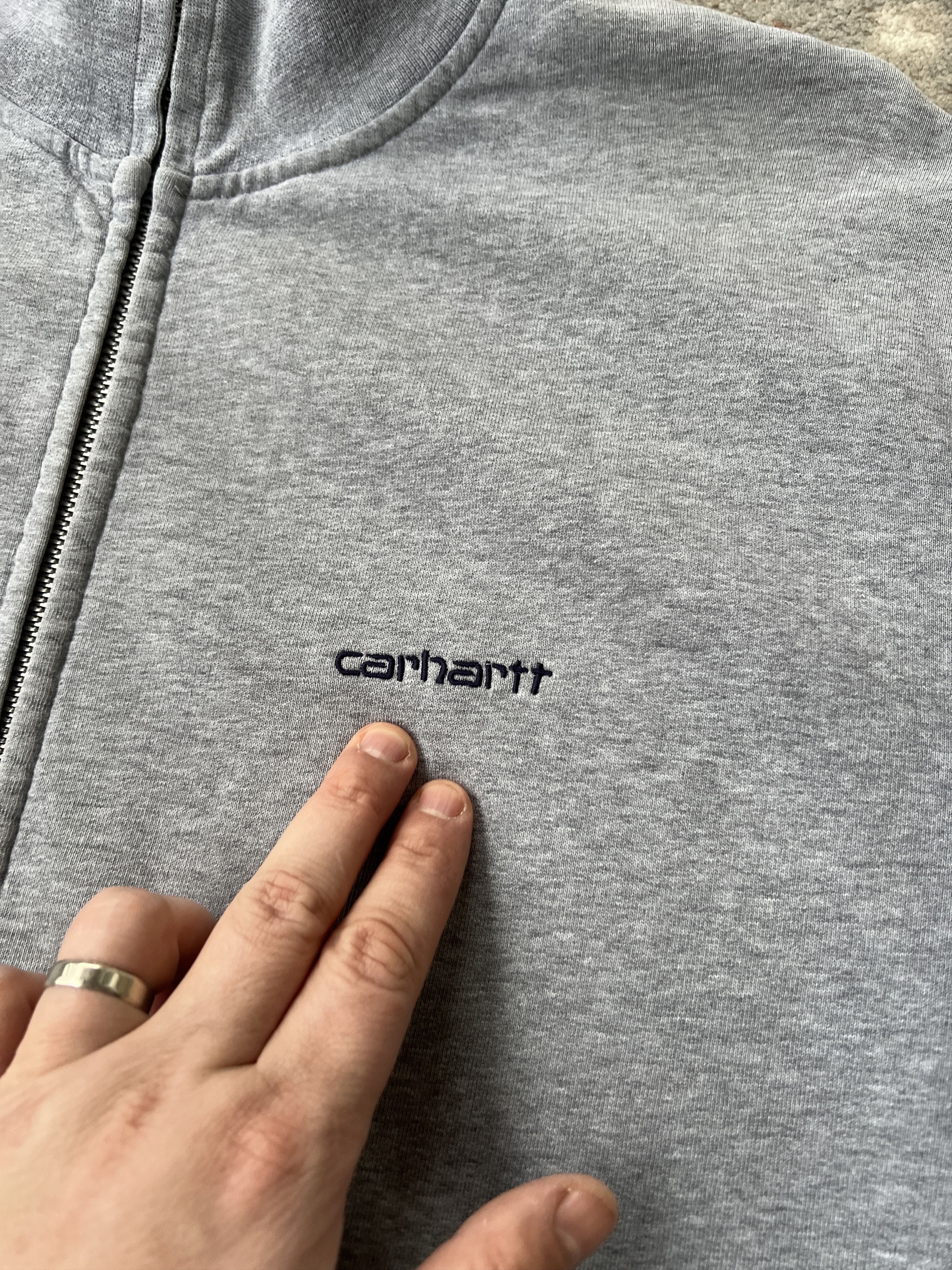 Carhartt Carhartt Vintage Zip Sweatshirt Size US XL / EU 56 / 4 - 2 Thumbnail