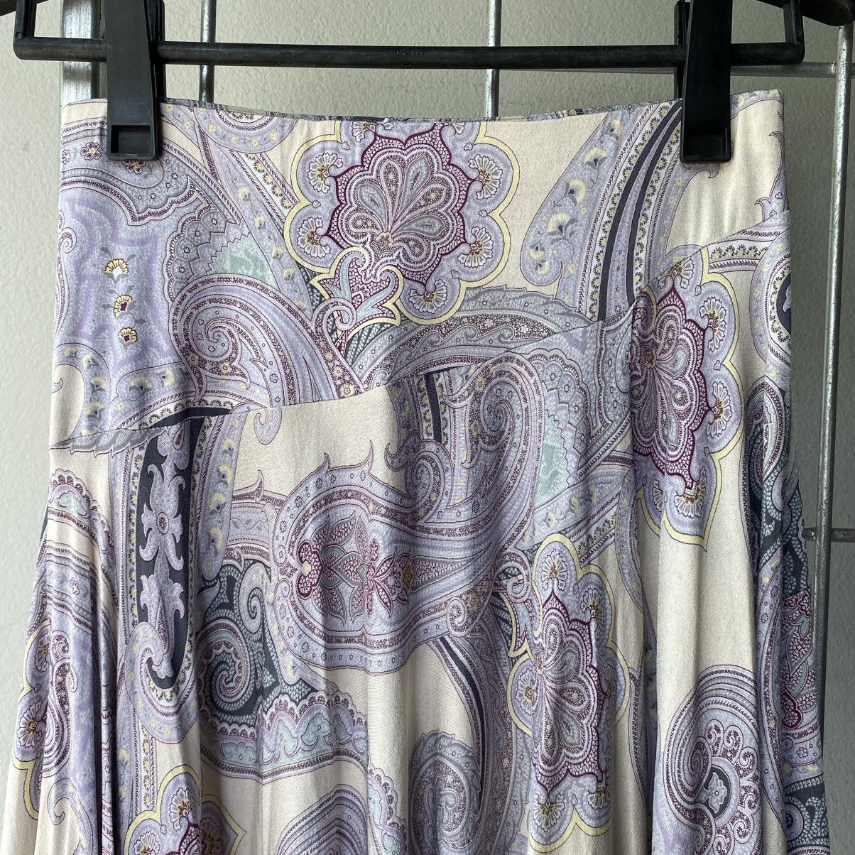 Max Mara Max Mara Paisley Print Flared Skirt Size 30" / US 8 / IT 44 - 13 Thumbnail
