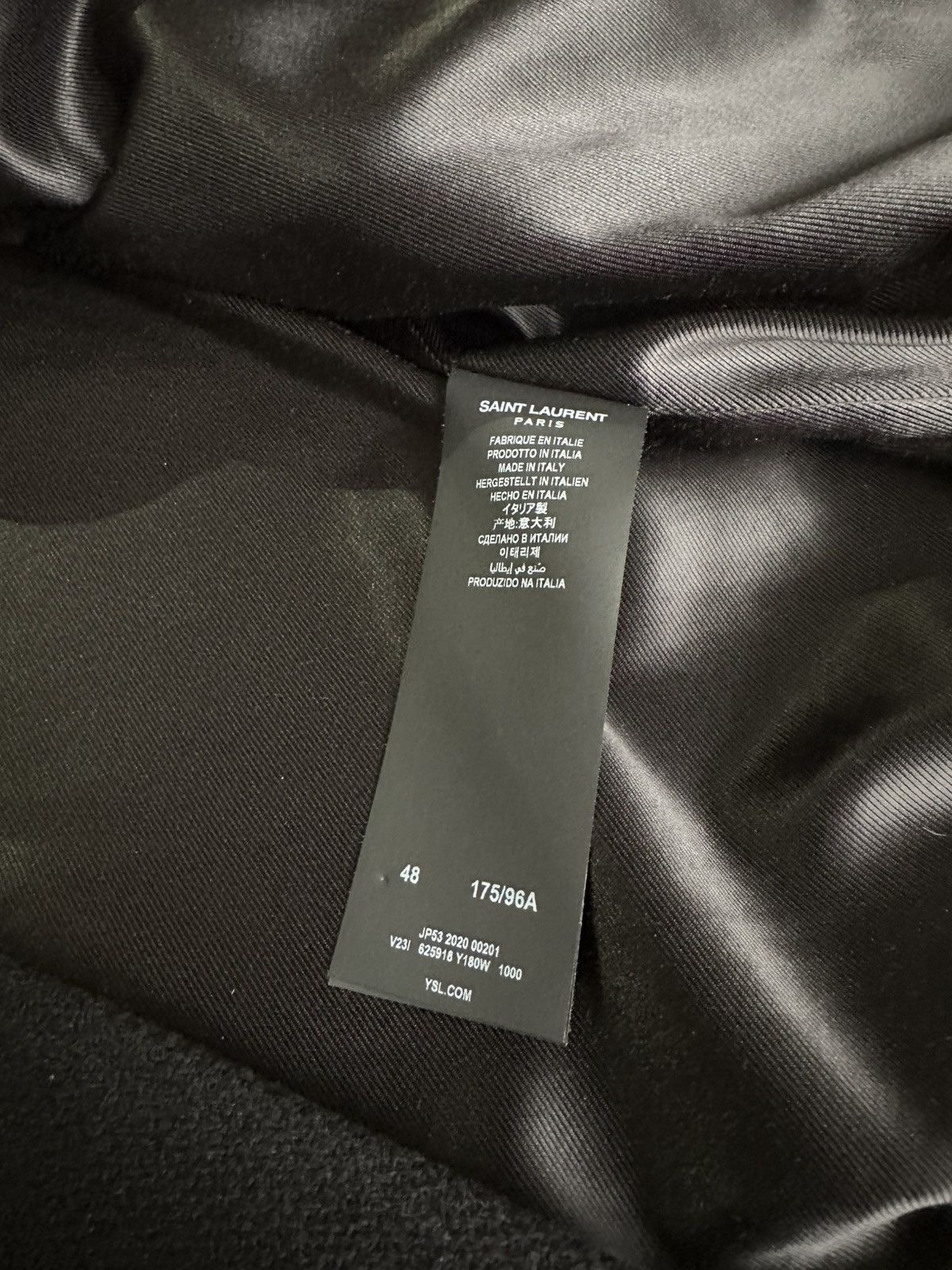Saint Laurent Paris Saint Laurent Paris Logo Teddy Size US M / EU 48-50 / 2 - 4 Thumbnail