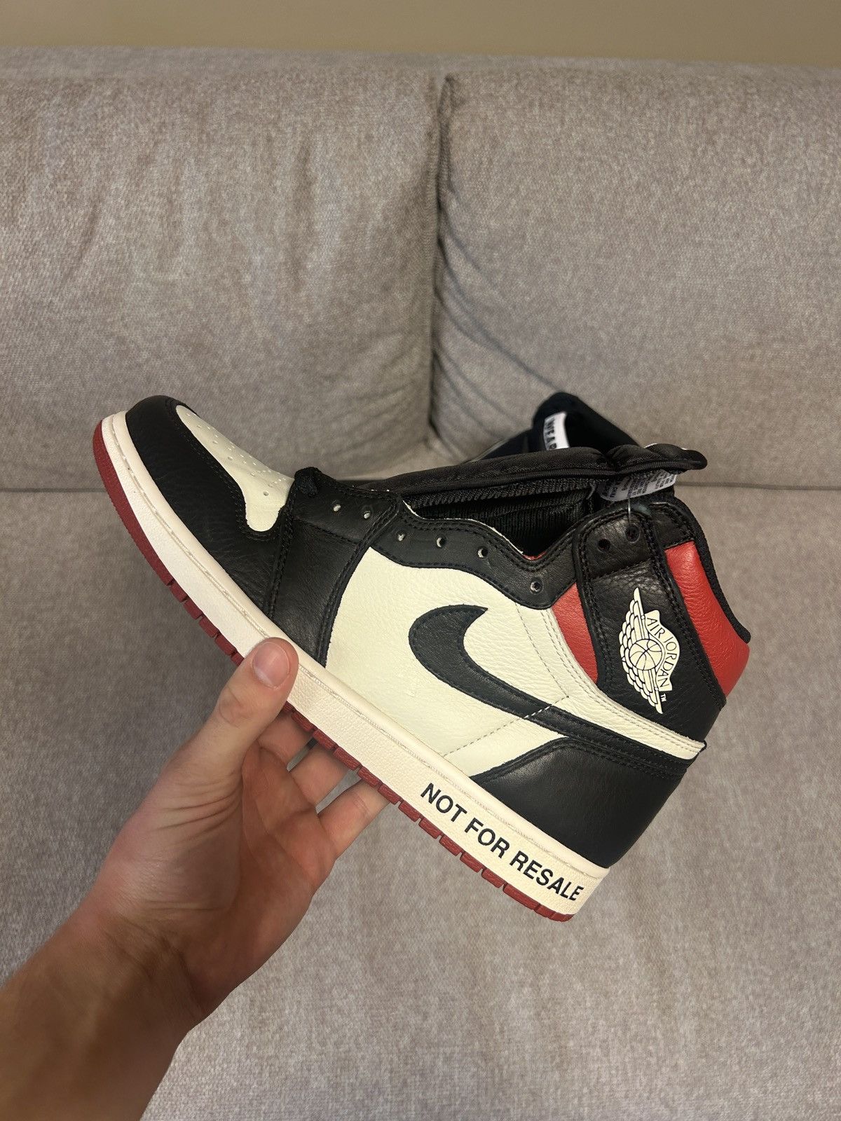Jordan Brand × Nike Jordan 1 High Not for Resale Size US 10.5 / EU 43-44 - 2 Thumbnail