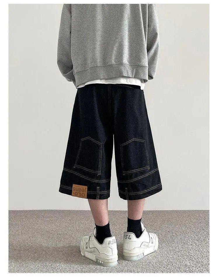 Japanese Brand × Jean Reversable Denim Shorts Size US 30 / EU 46 - 1 Thumbnail