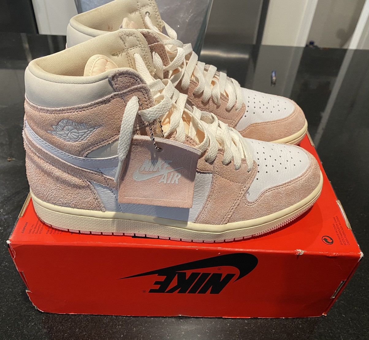Nike Jordan 1 Washed Pink Size US 9.5 / IT 39.5 - 1 Thumbnail
